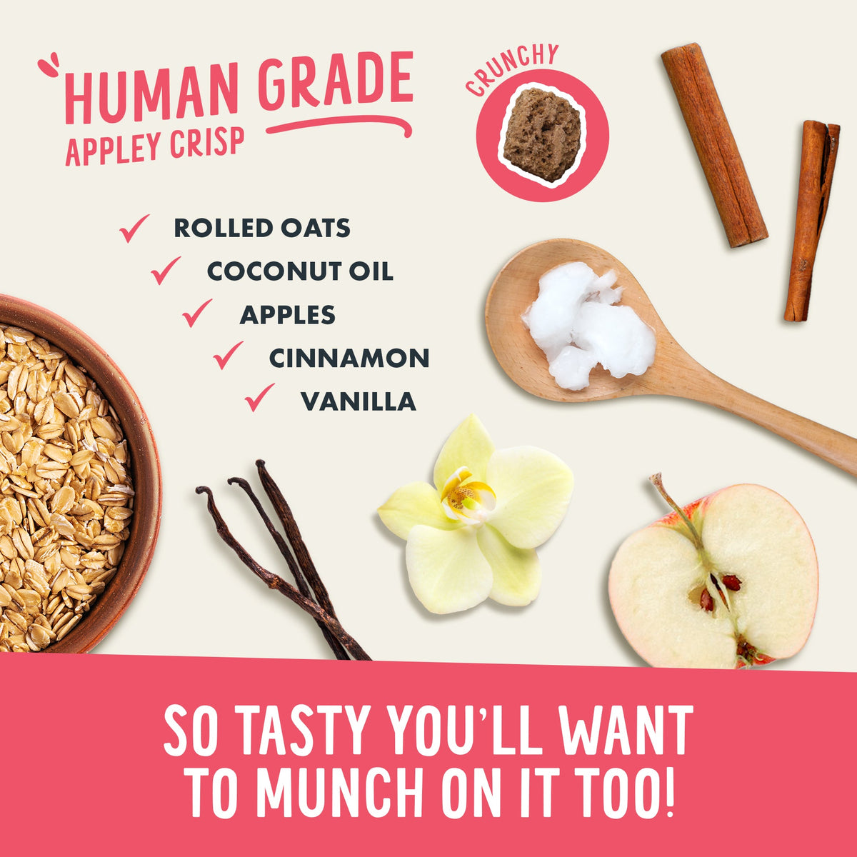 Crunchy Munchies Granola Bites – Appley Crisp Recipe
