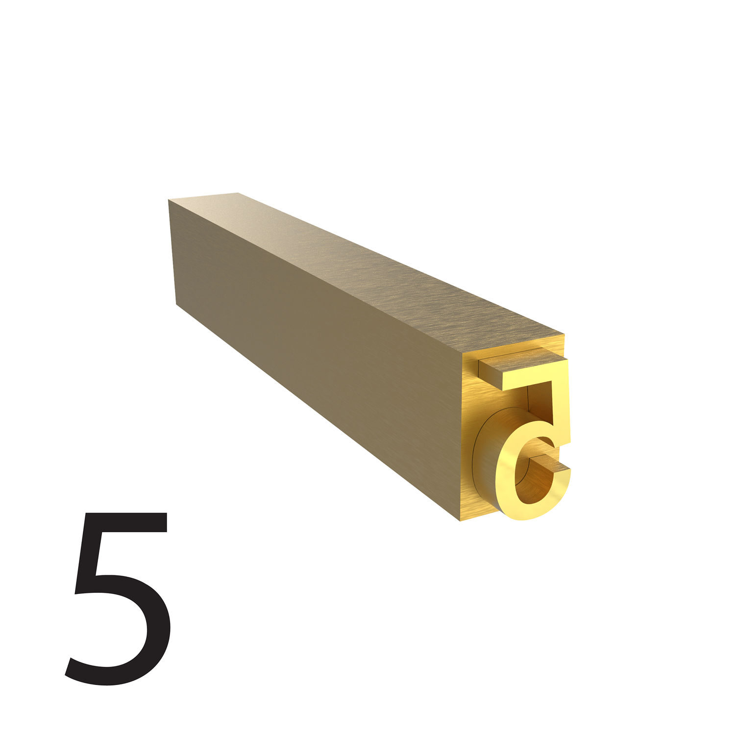 3mm Hot Stamp Type – 5