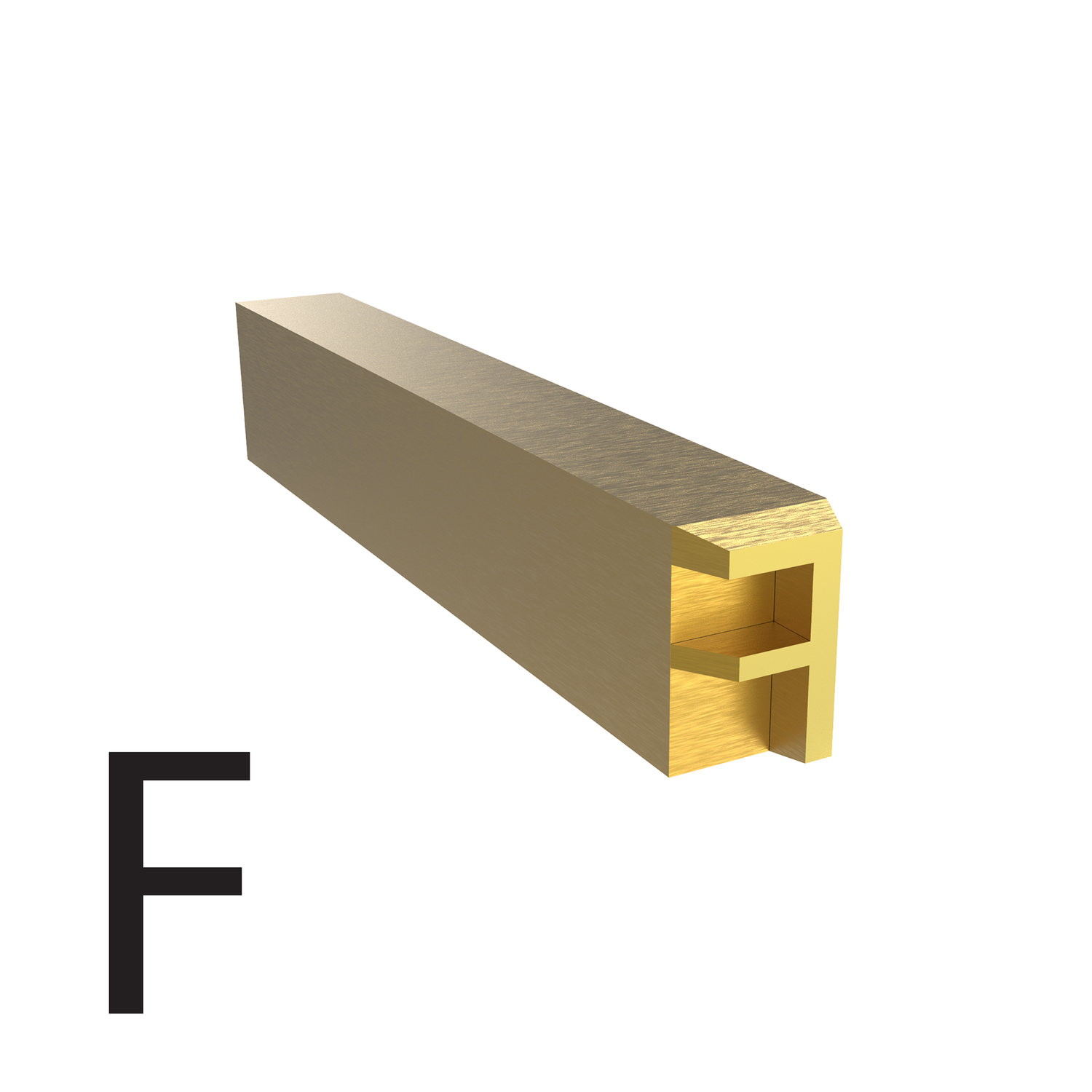3mm Hot Stamp Type – F