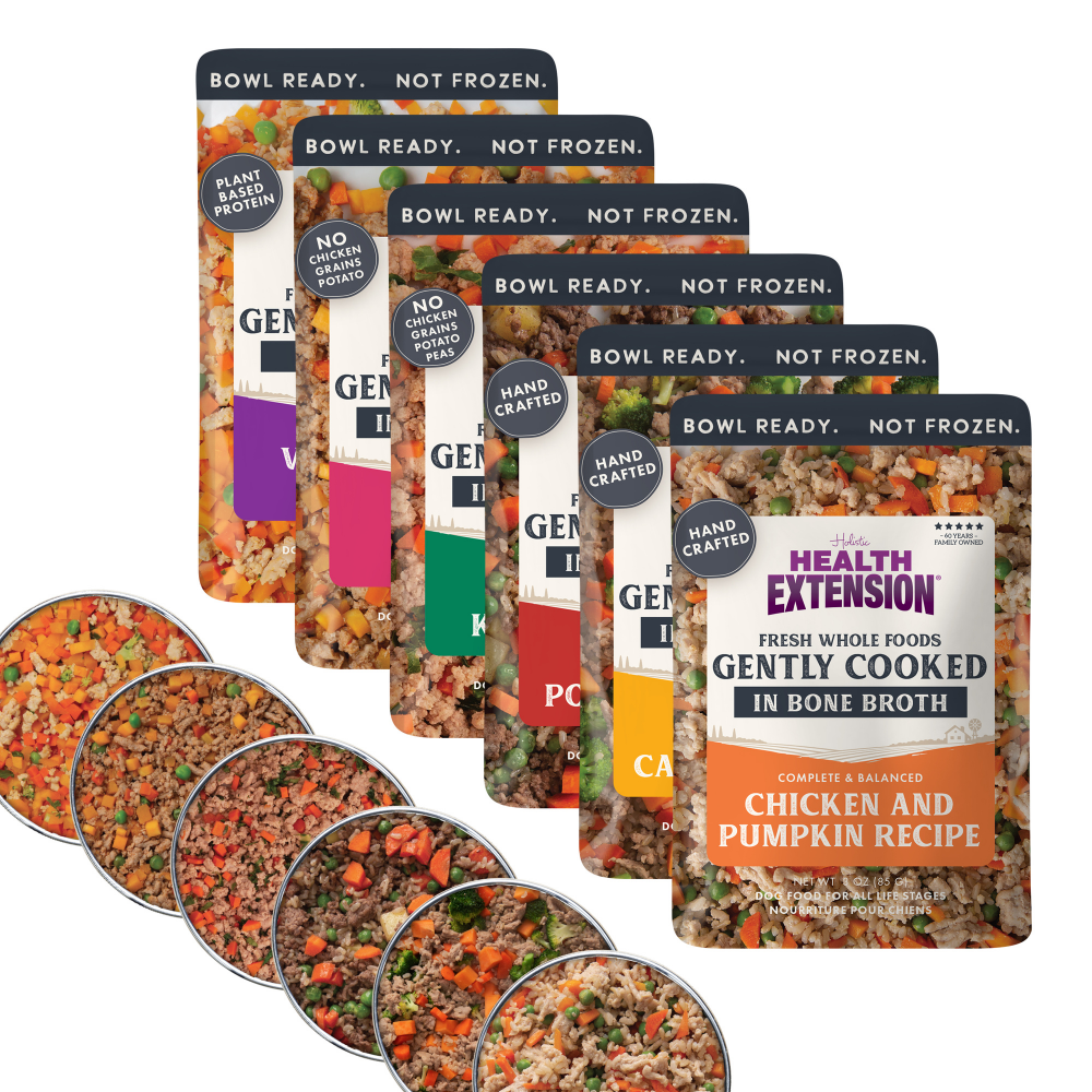 Health Extension Cocinado Suavemente Paquete Surtido de 3 oz – Bolsas de Comida Fresca