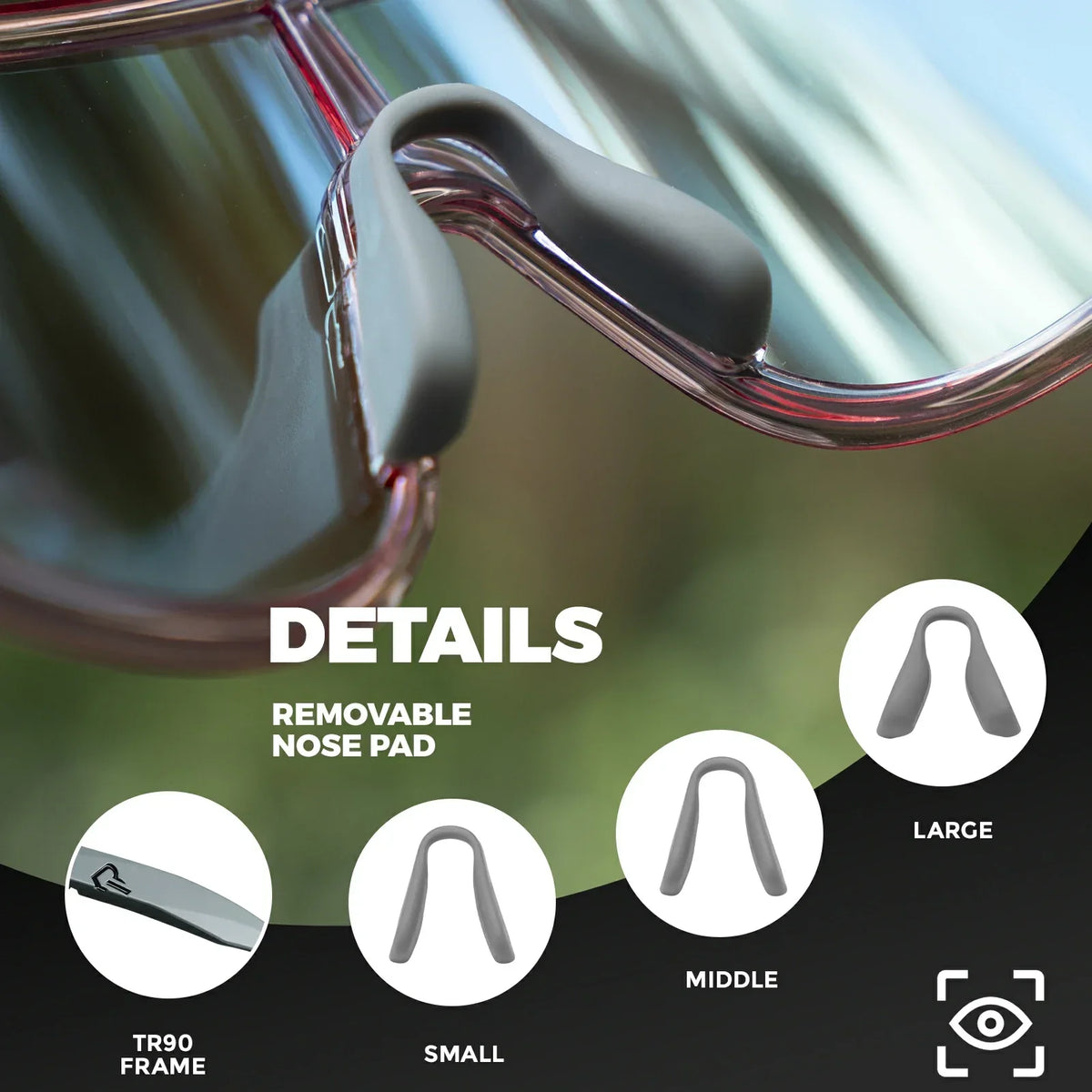 Gafas de sol de ciclismo ROCKBROS fotocromáticas polarizadas deportivas UV400 unisex
