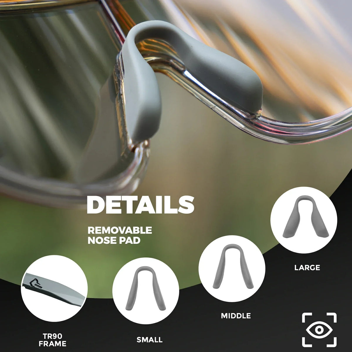 Gafas de sol de ciclismo ROCKBROS fotocromáticas polarizadas deportivas UV400 unisex