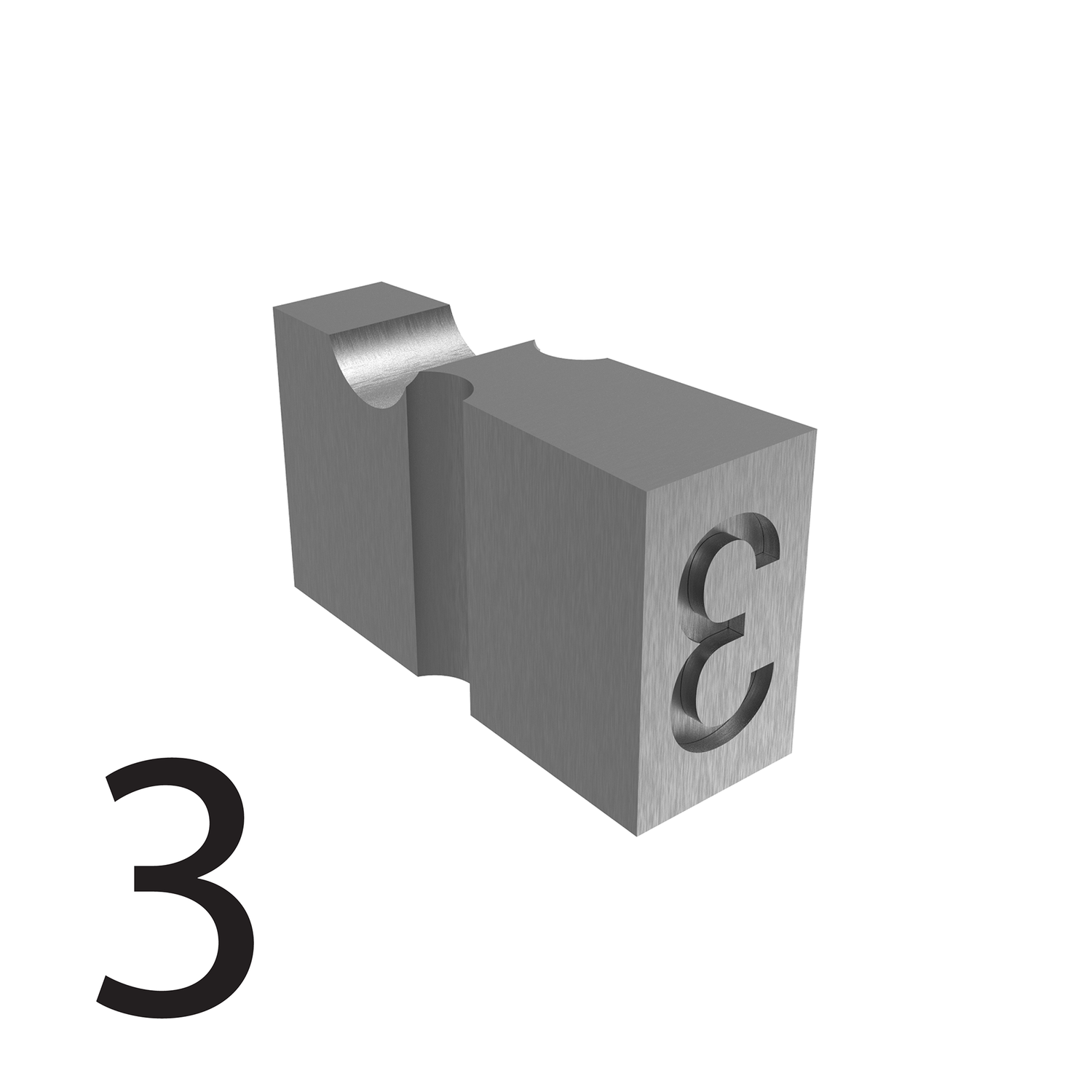 Tipos de relieve de 4,9 mm - 3