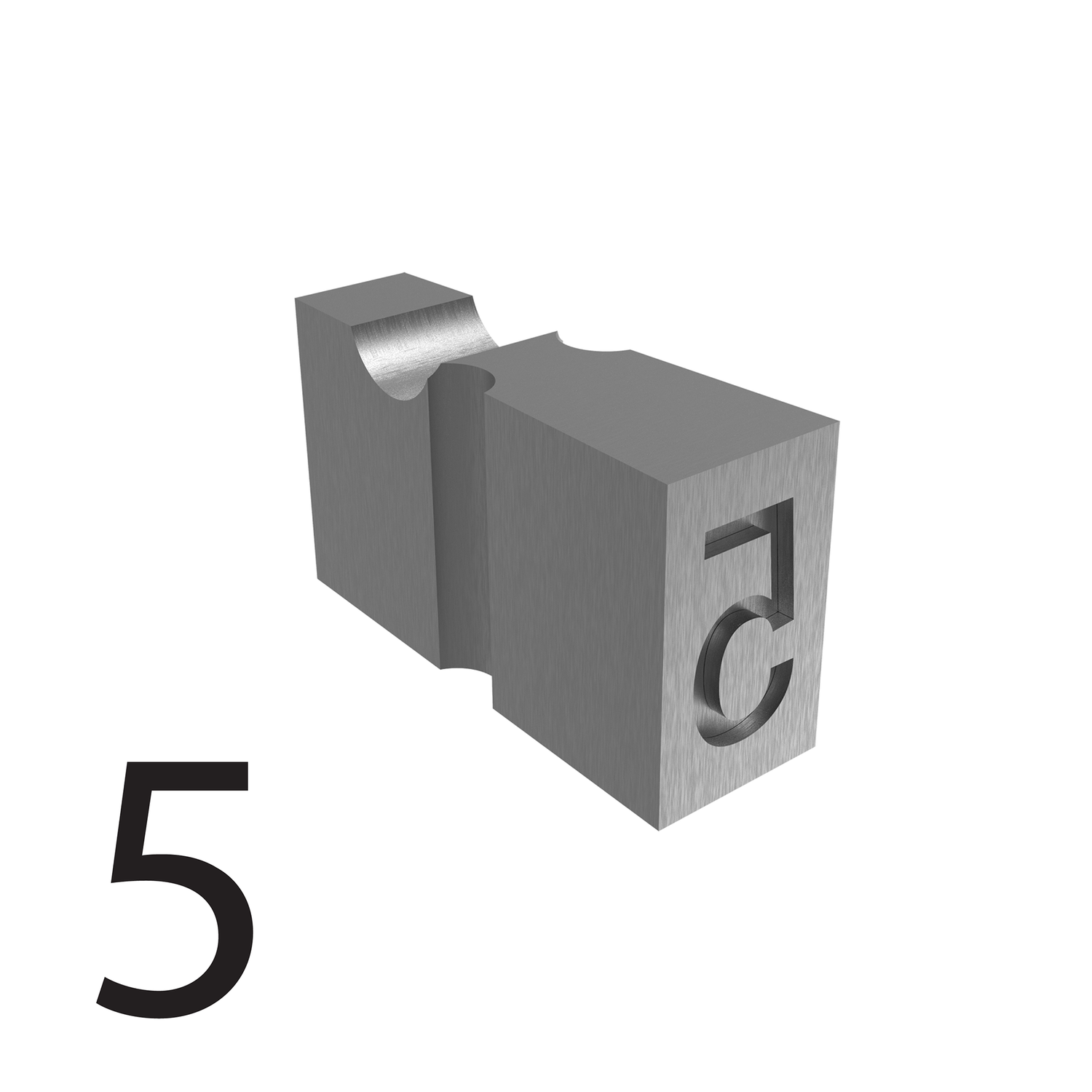 Tipos de relieve de 4,9 mm - 5