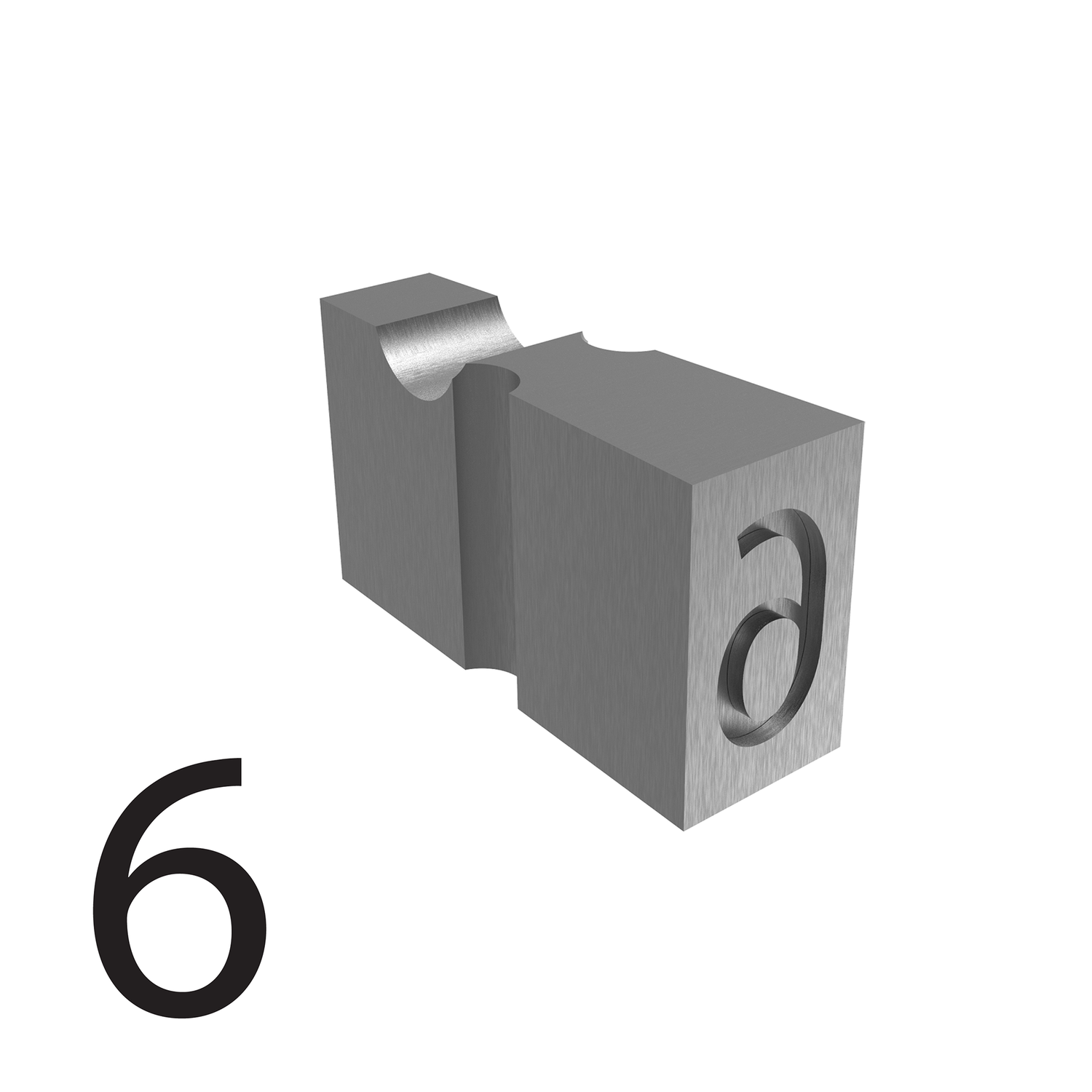 Tipos de relieve de 4,9 mm - 6