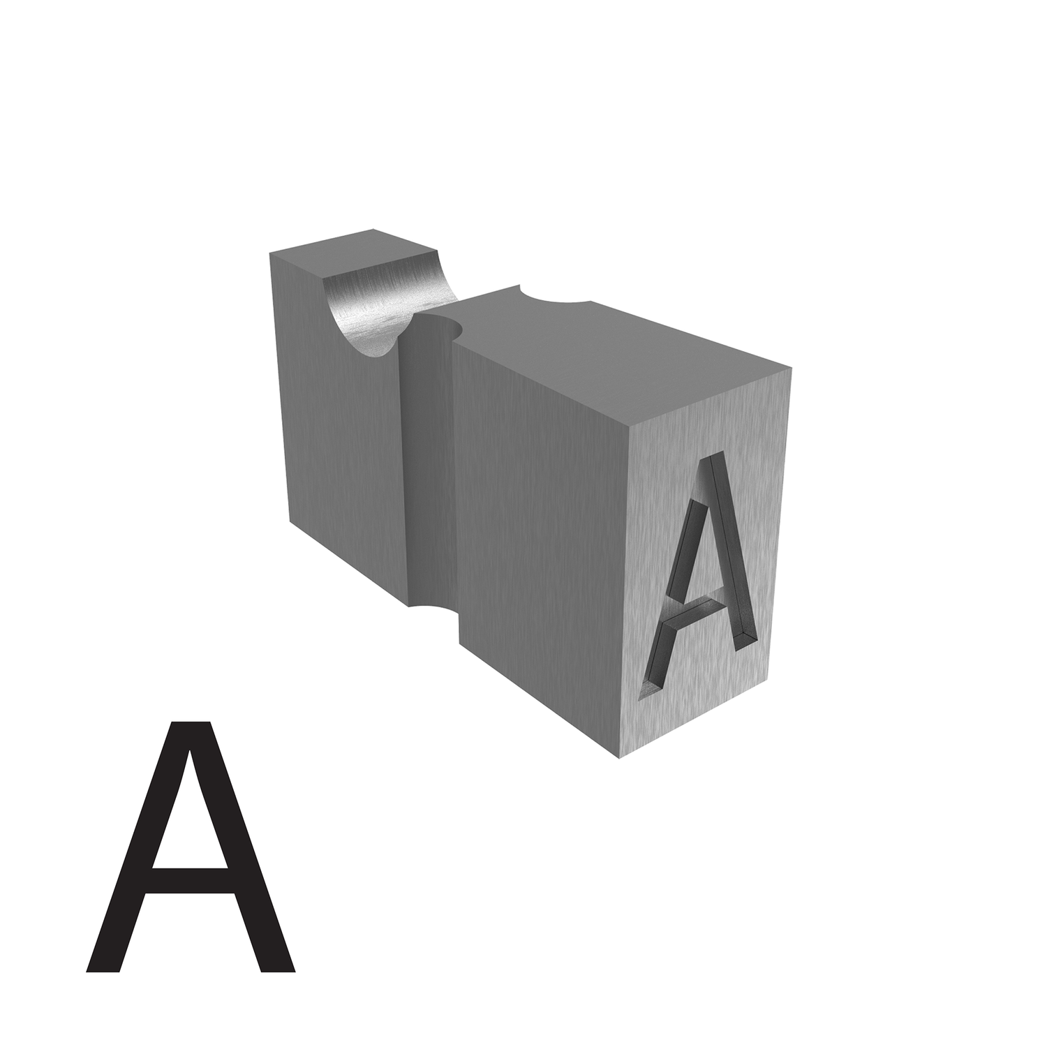 Tipos de relieve de 4,9 mm - A