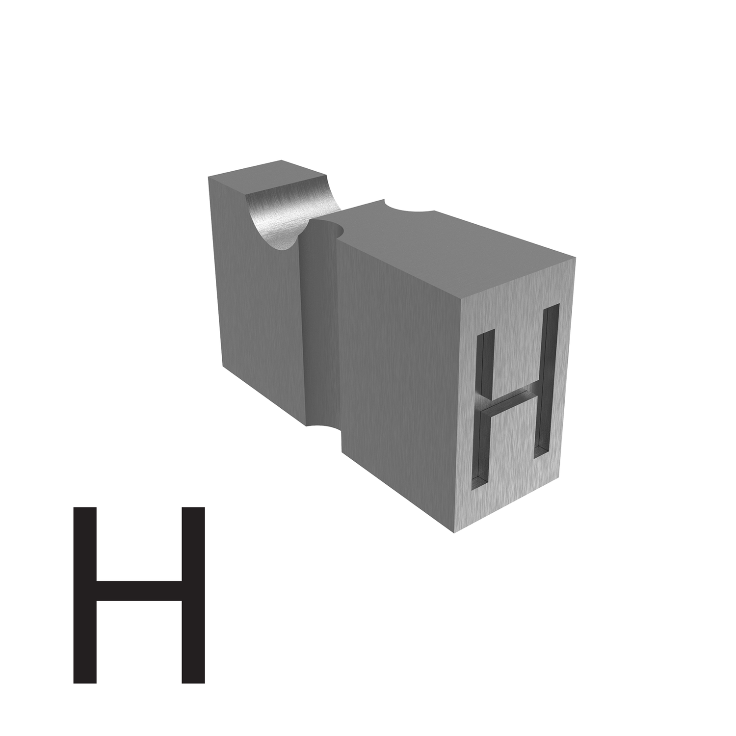 Tipos de relieve de 4.9 mm - H
