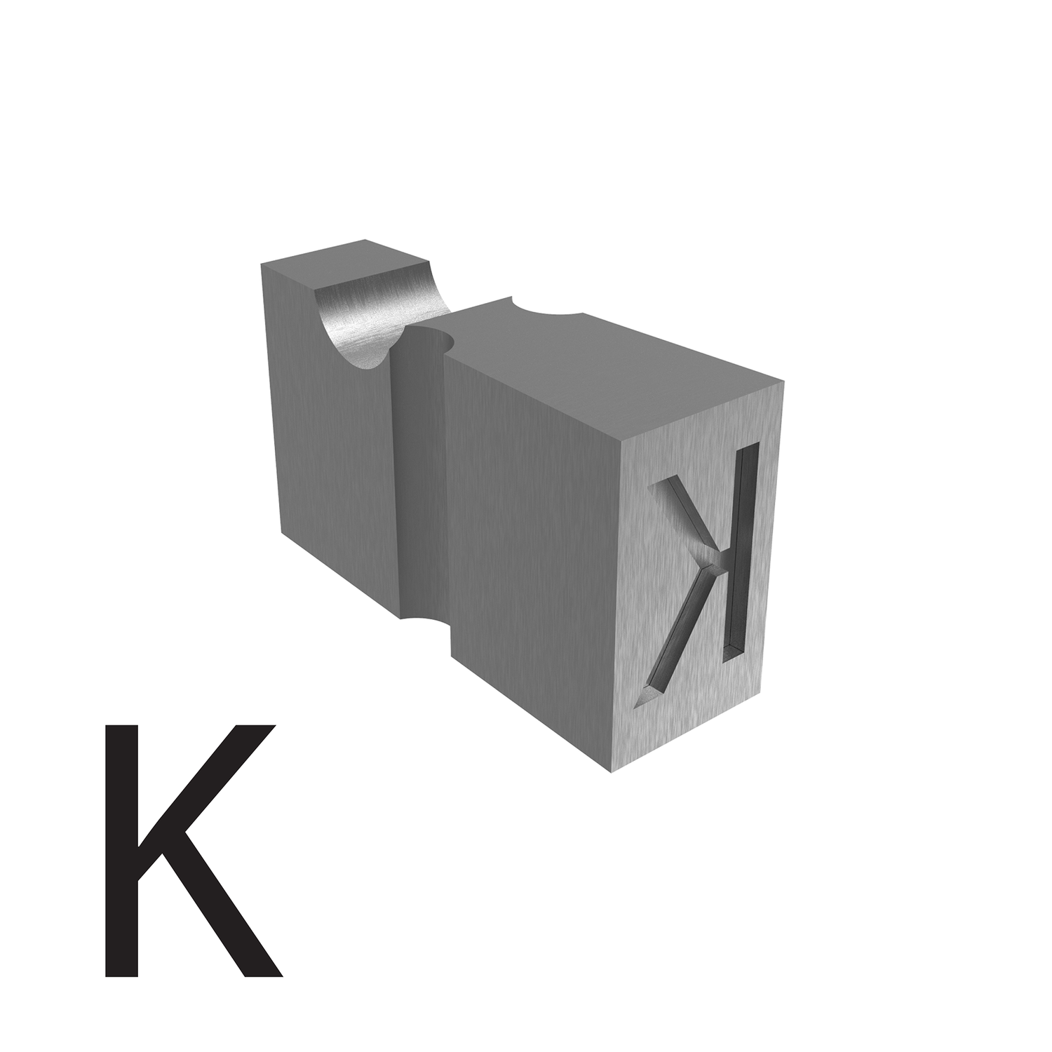 Tipos de estampado de 4.9mm - K