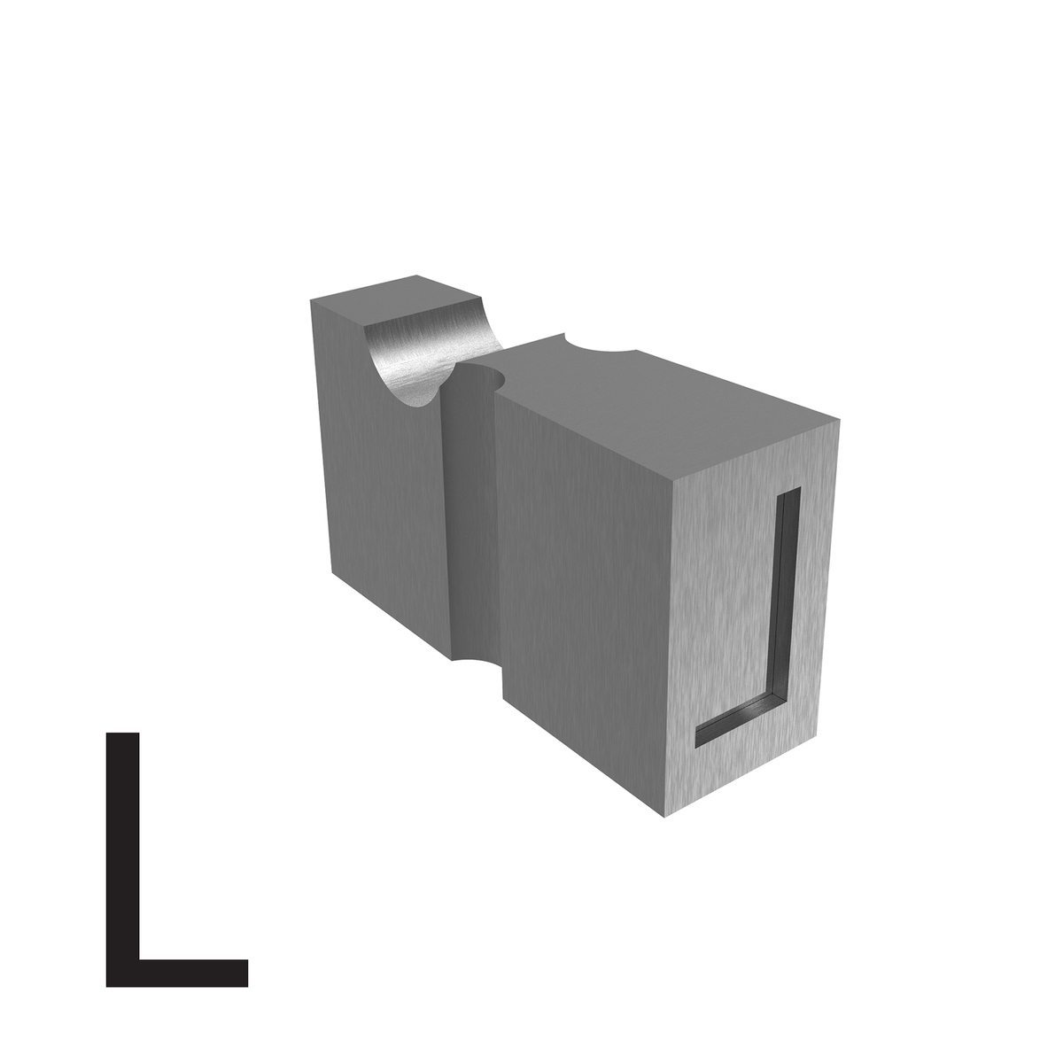 Tipos de relieve de 4,9 mm - L
