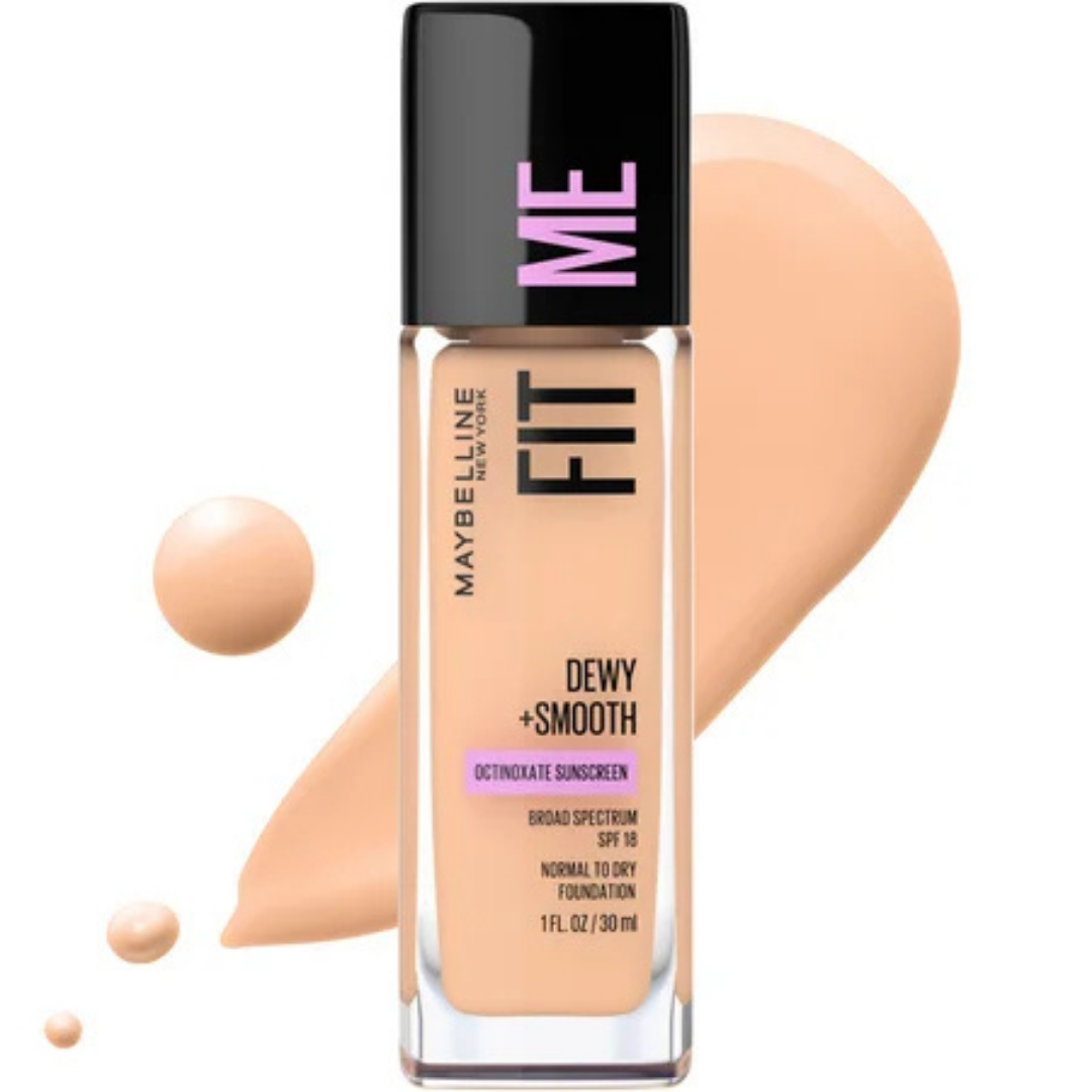 Maybelline Fit Me Foundation Nude Beige 125 (1oz)