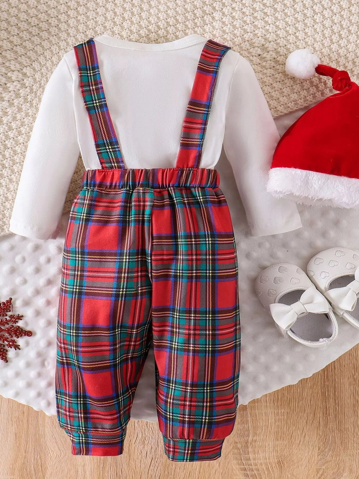 Conjunto de primera muda de Navidad para niños