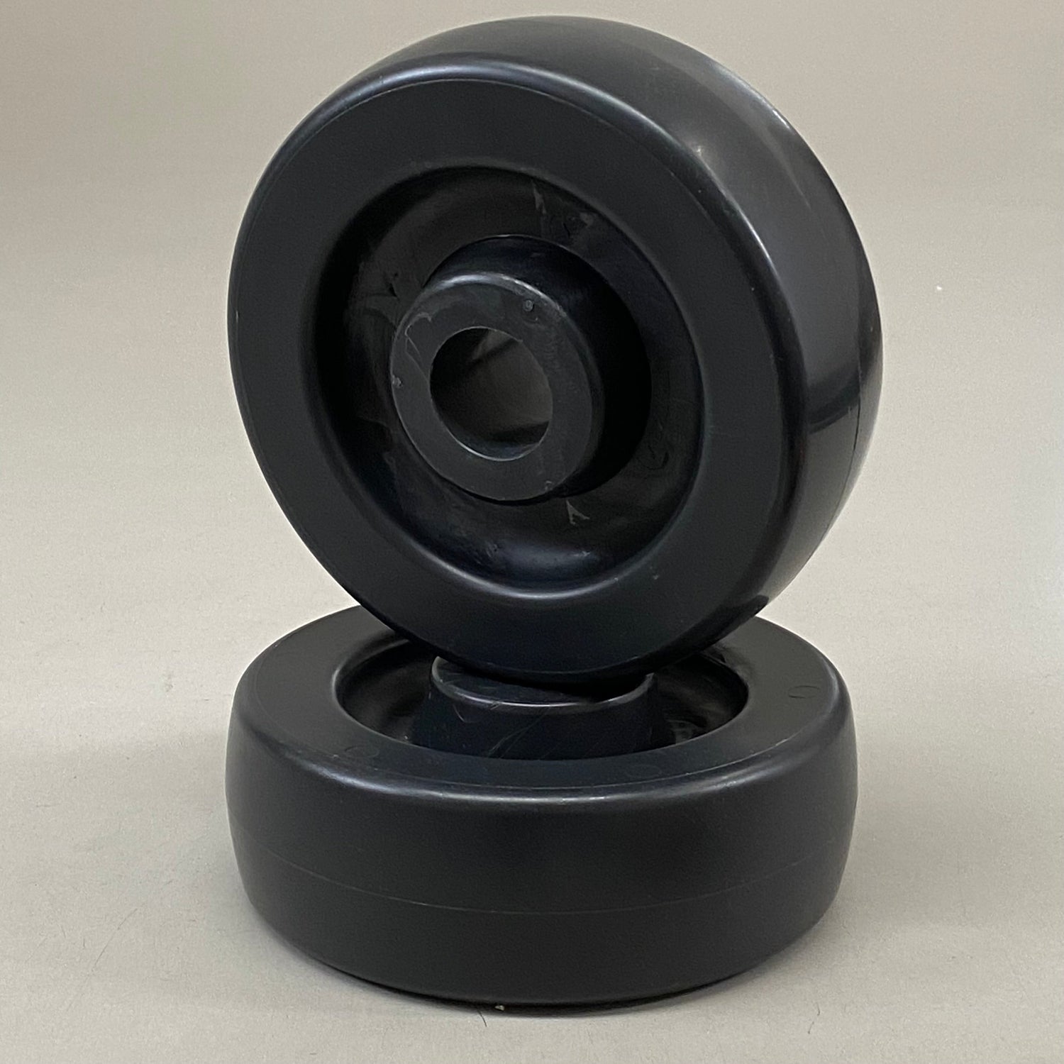(Paquete de 2) Ruedas Giratorias de Repuesto 6"x2" PO60JB84 Negro