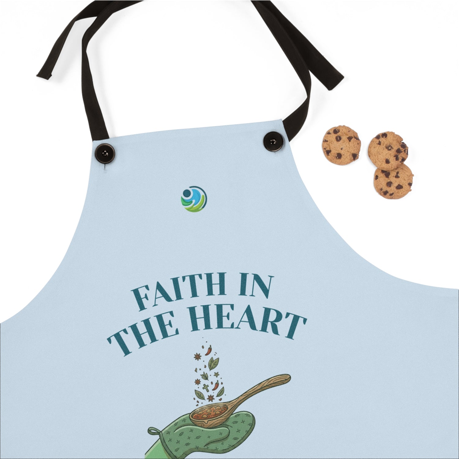 Faith in the heart Apron
