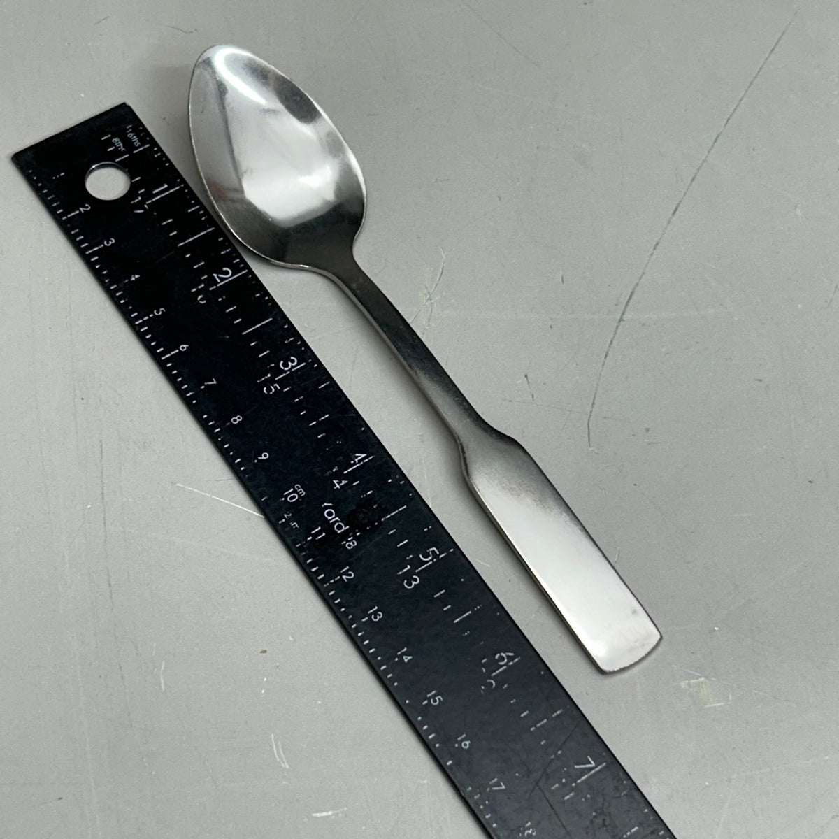 ABC (paquete de 36) juego de cucharitas de té de acero inoxidable Norfolk estampado NOR-01
