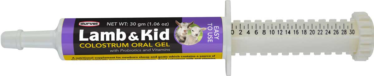 Calostro en gel oral para corderos y cabritos – 30 ml