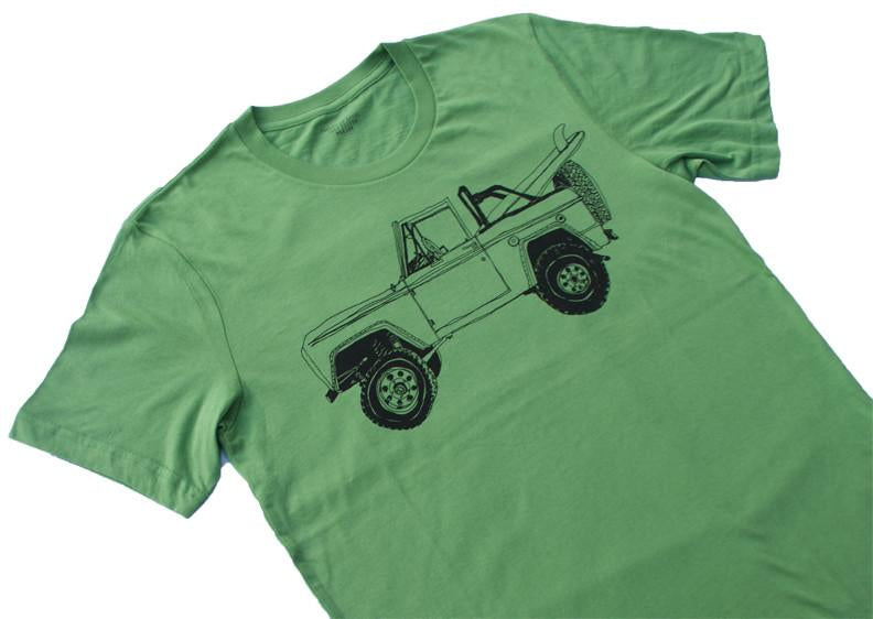 Viaje de surf Bronco Leaf Green