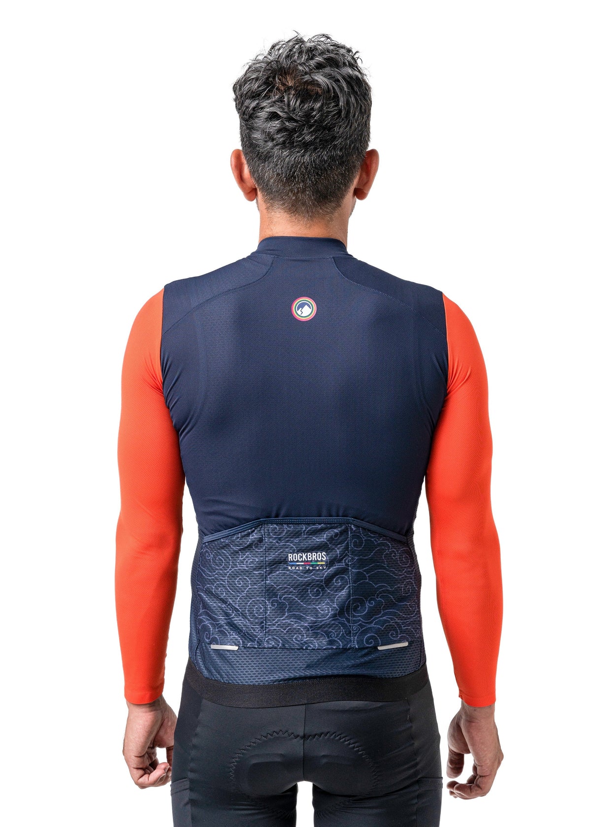 Maillot ciclista de manga larga ROCKBROS Road-to-Sky para hombre