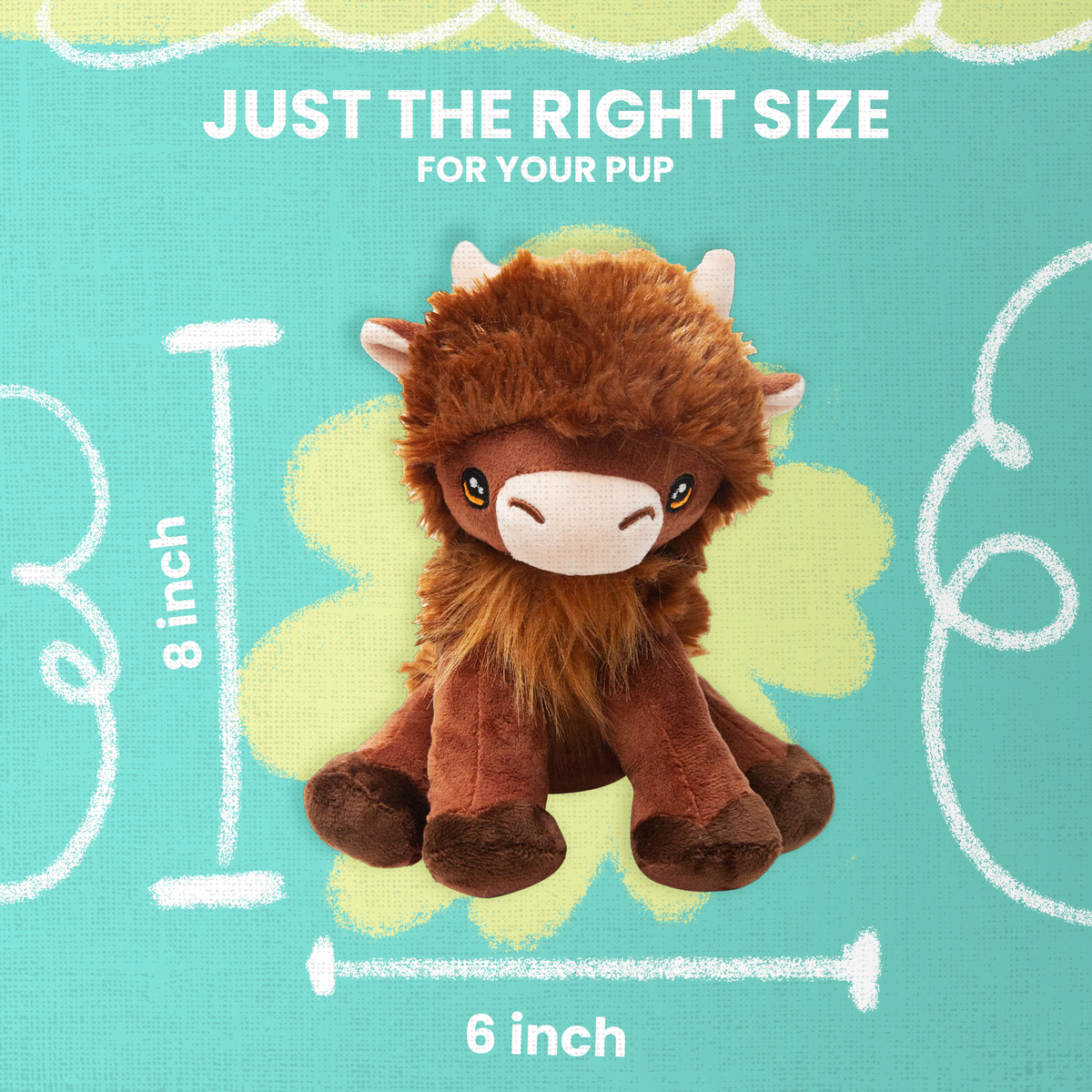 Nyland el perro de peluche Highland