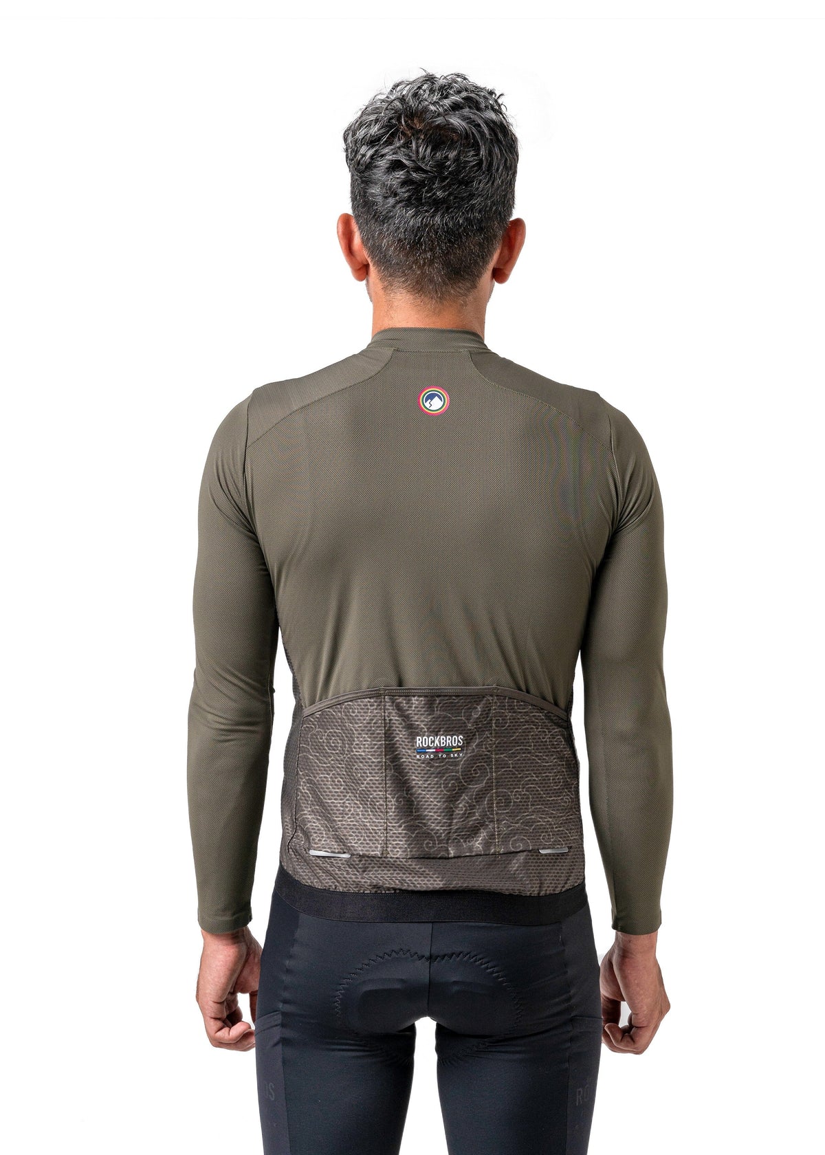 Maillot ciclista de manga larga ROCKBROS Road-to-Sky para hombre