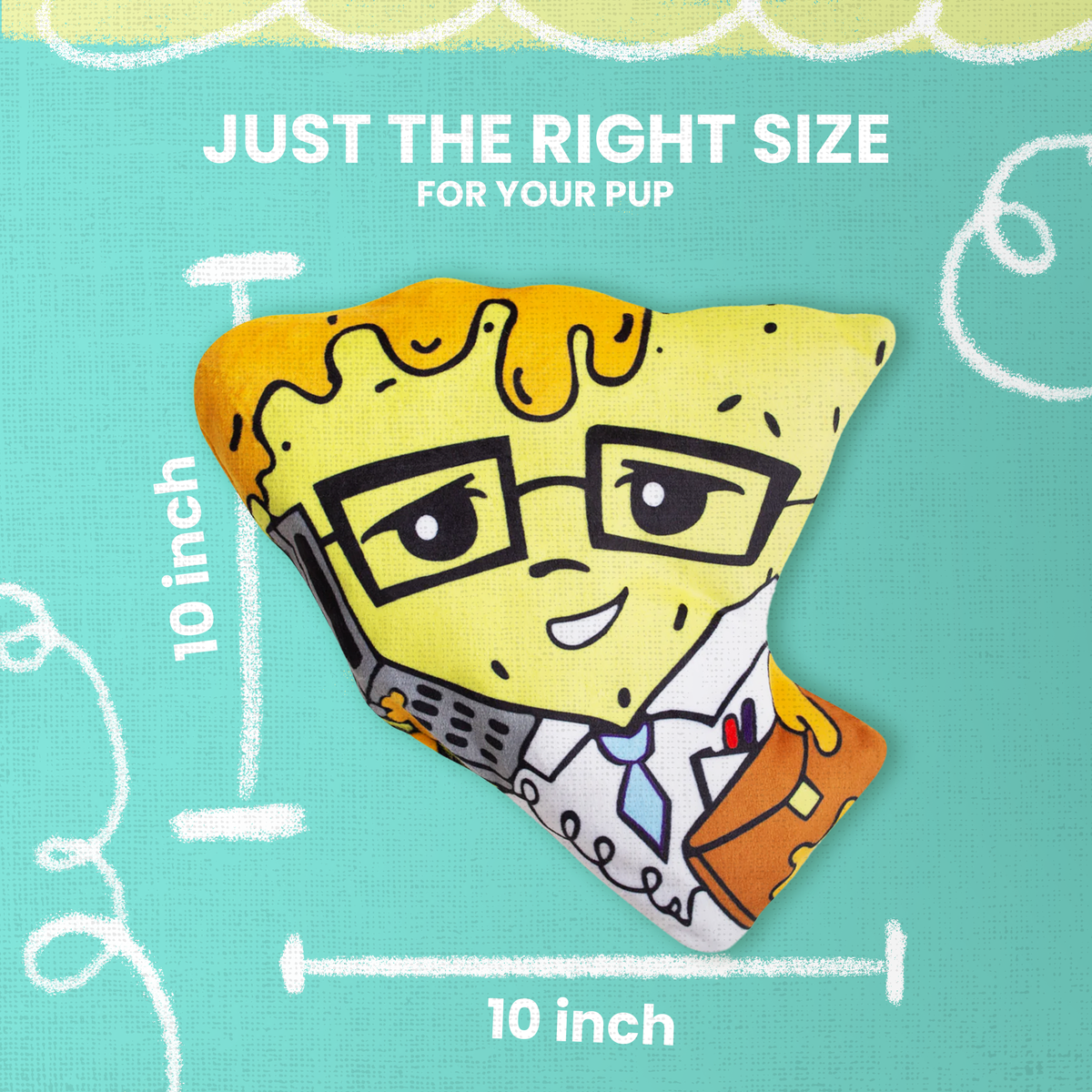 Juguete Chirriante para Perro de Peluche Negocio de Nachos