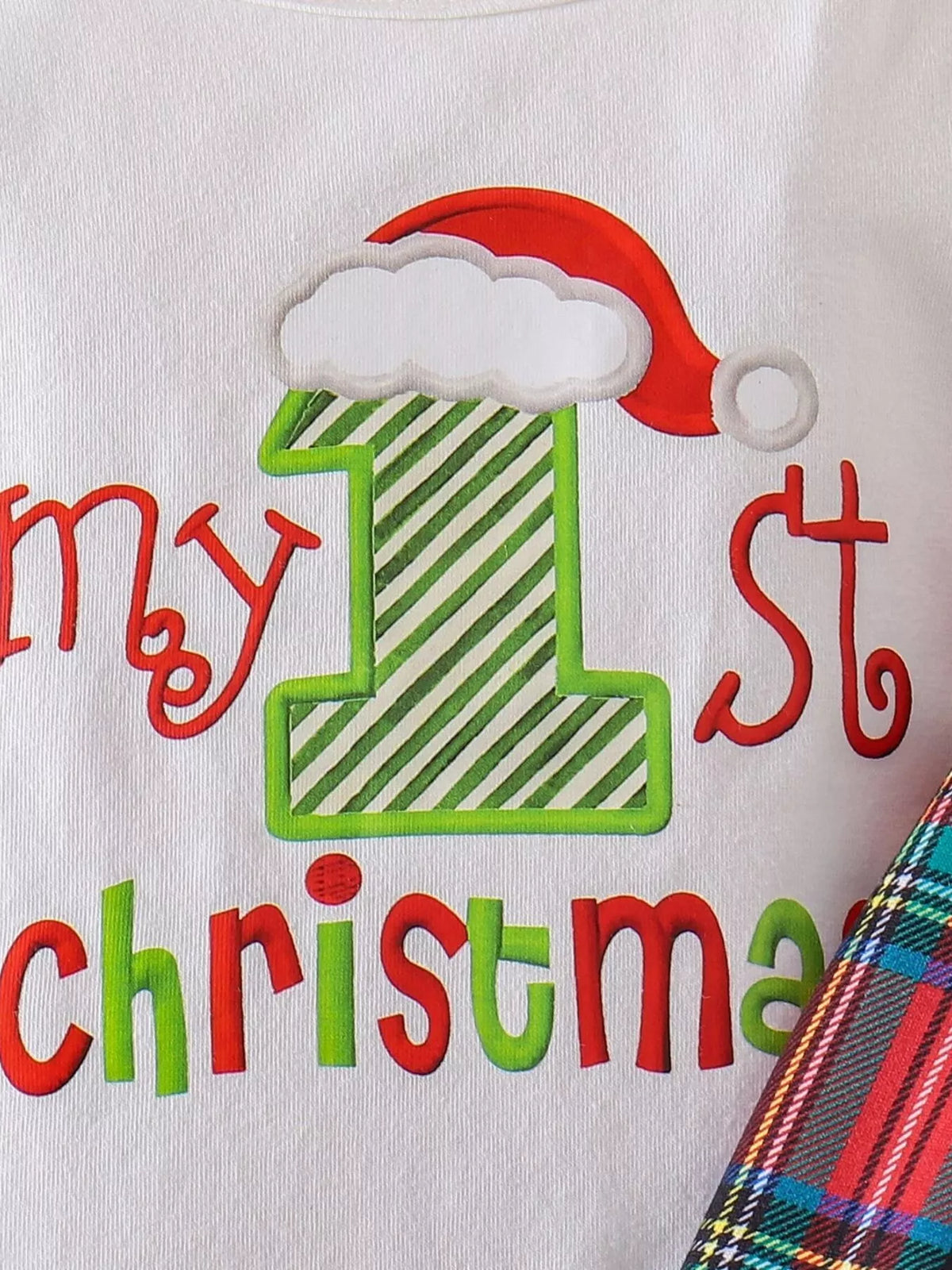 Conjunto de primera muda de Navidad para niños