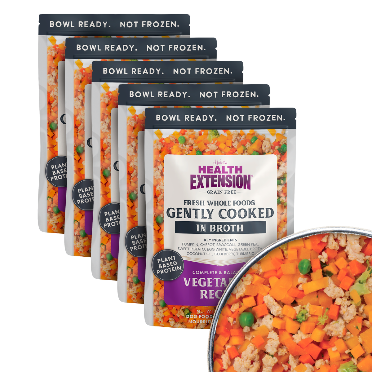 Gently Cooked Grain Free Vegetarian – Fresh Simmered Superfood Medley