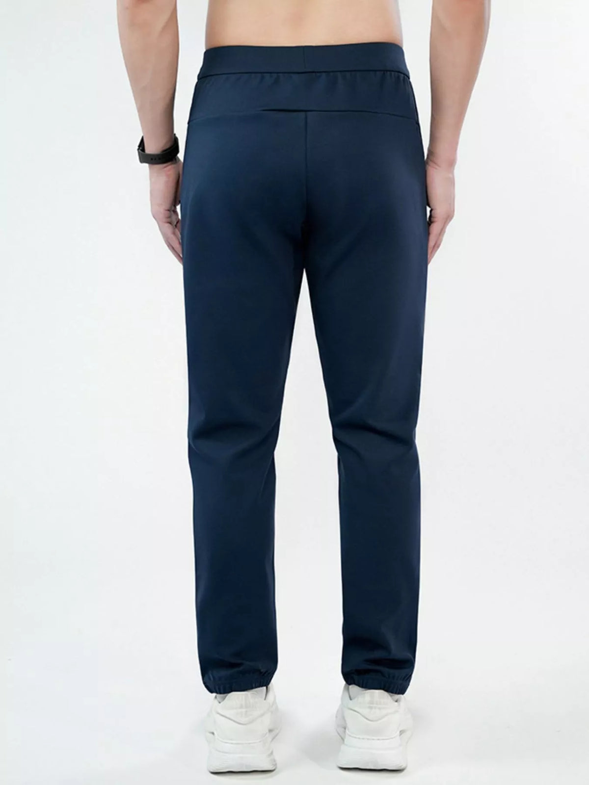 Pantalones elásticos ajustados de talla grande para hombre