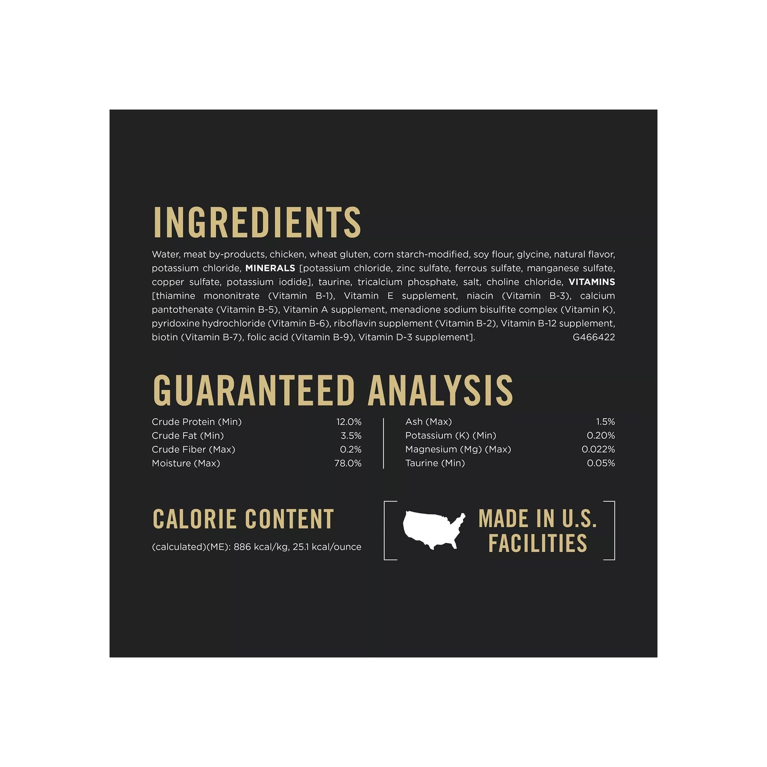 Purina Pro Plan Focus – Urinary Tract Health Chicken Entrée in Gravy (3oz)
