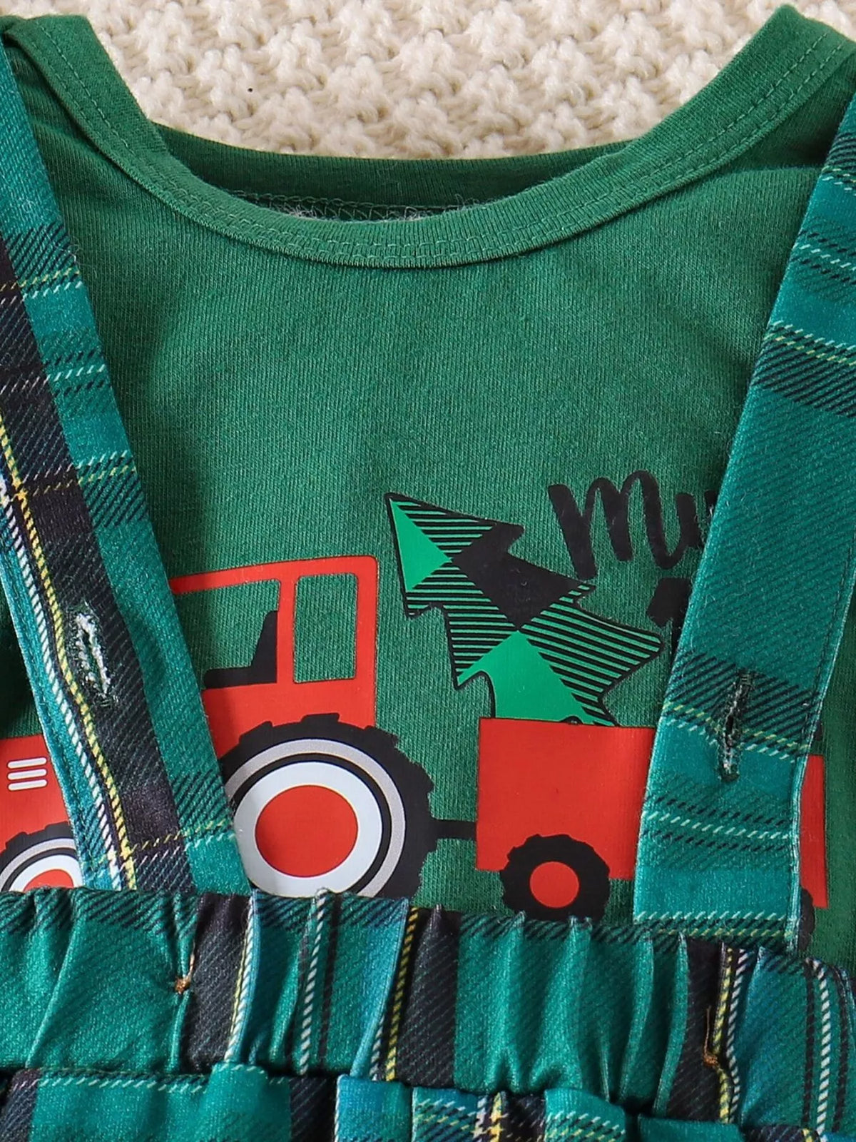 Conjunto de primera muda de Navidad para niños