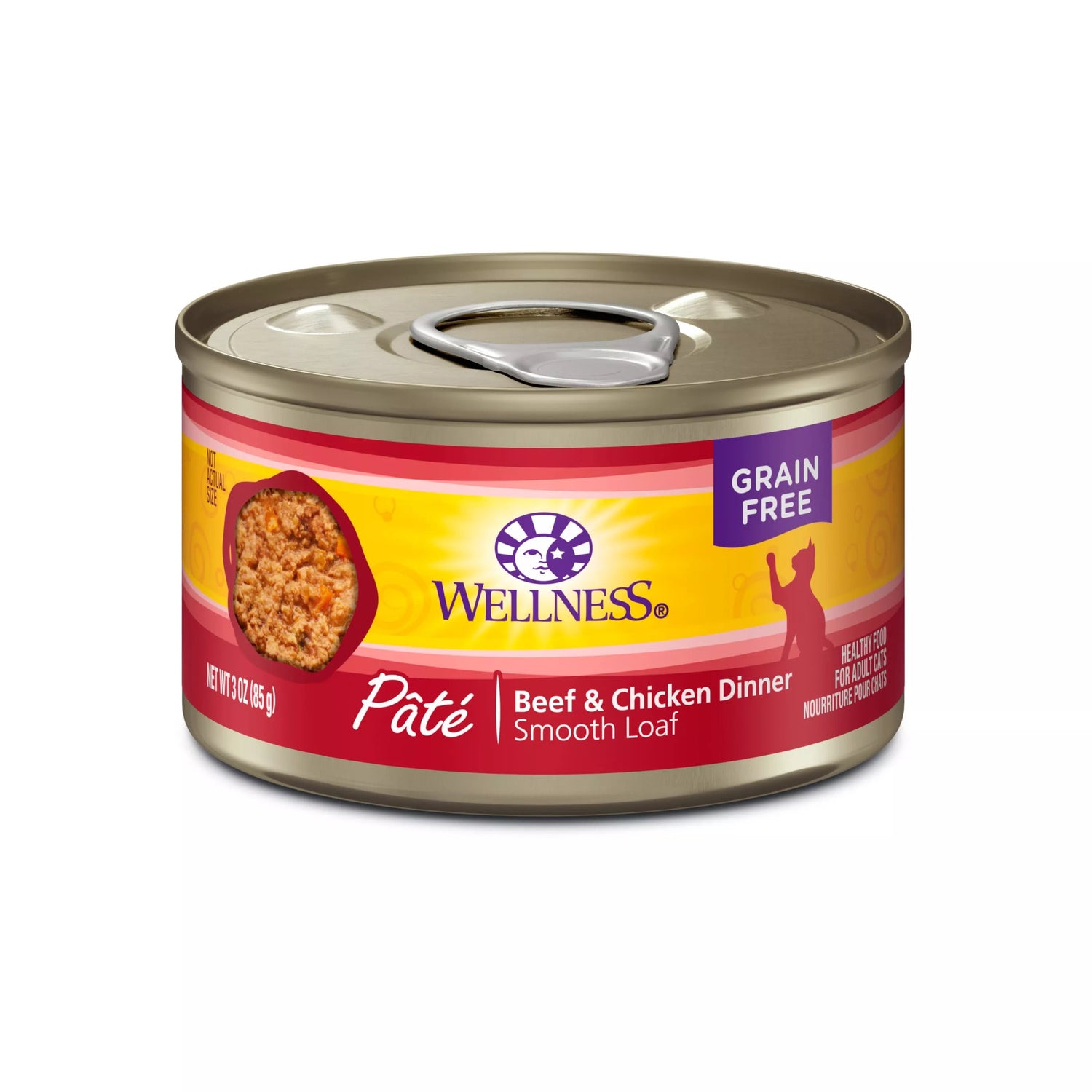 Wellness Complete Health Paté de Res y Pollo para Adultos (85g)