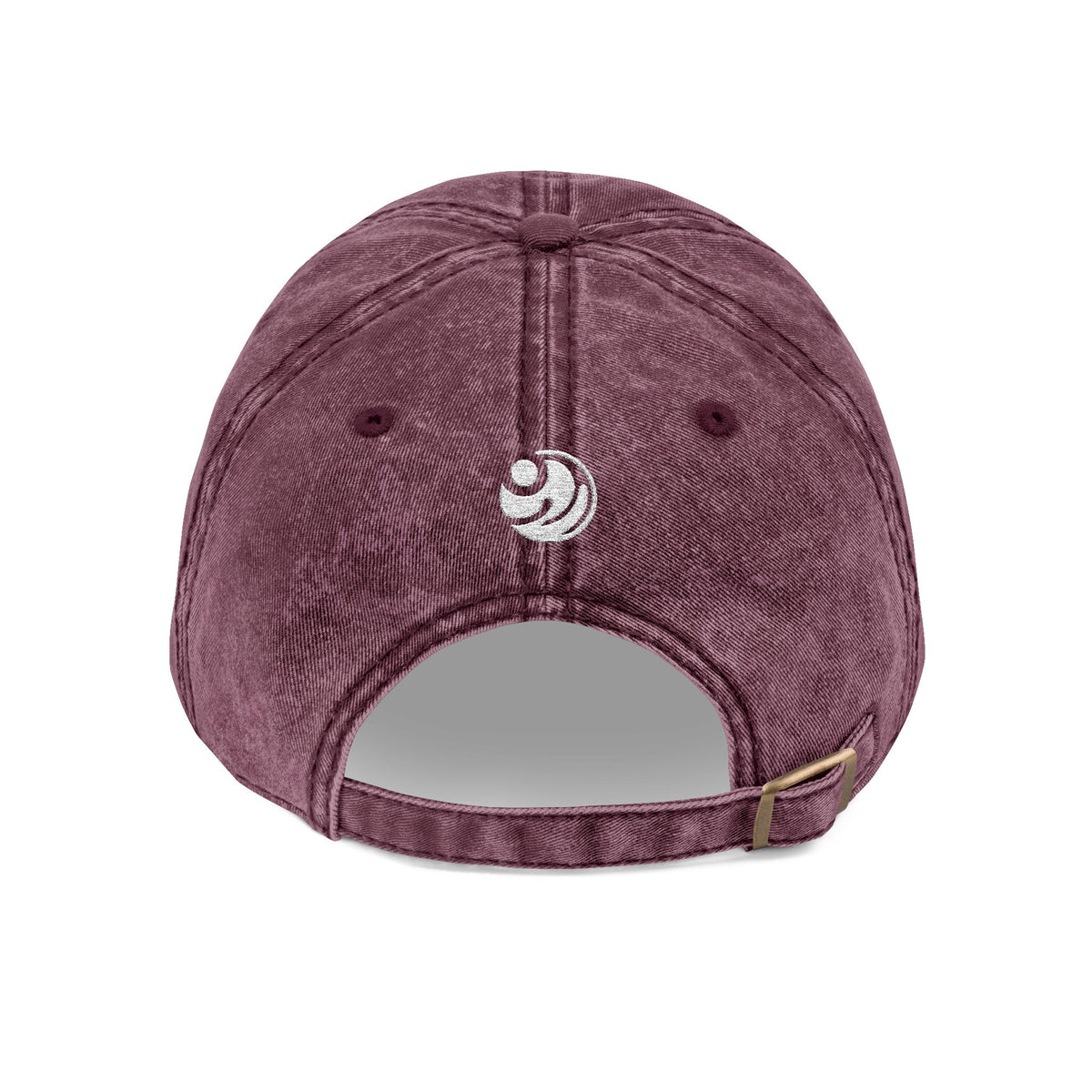 Embroidered Cross Vintage Cap