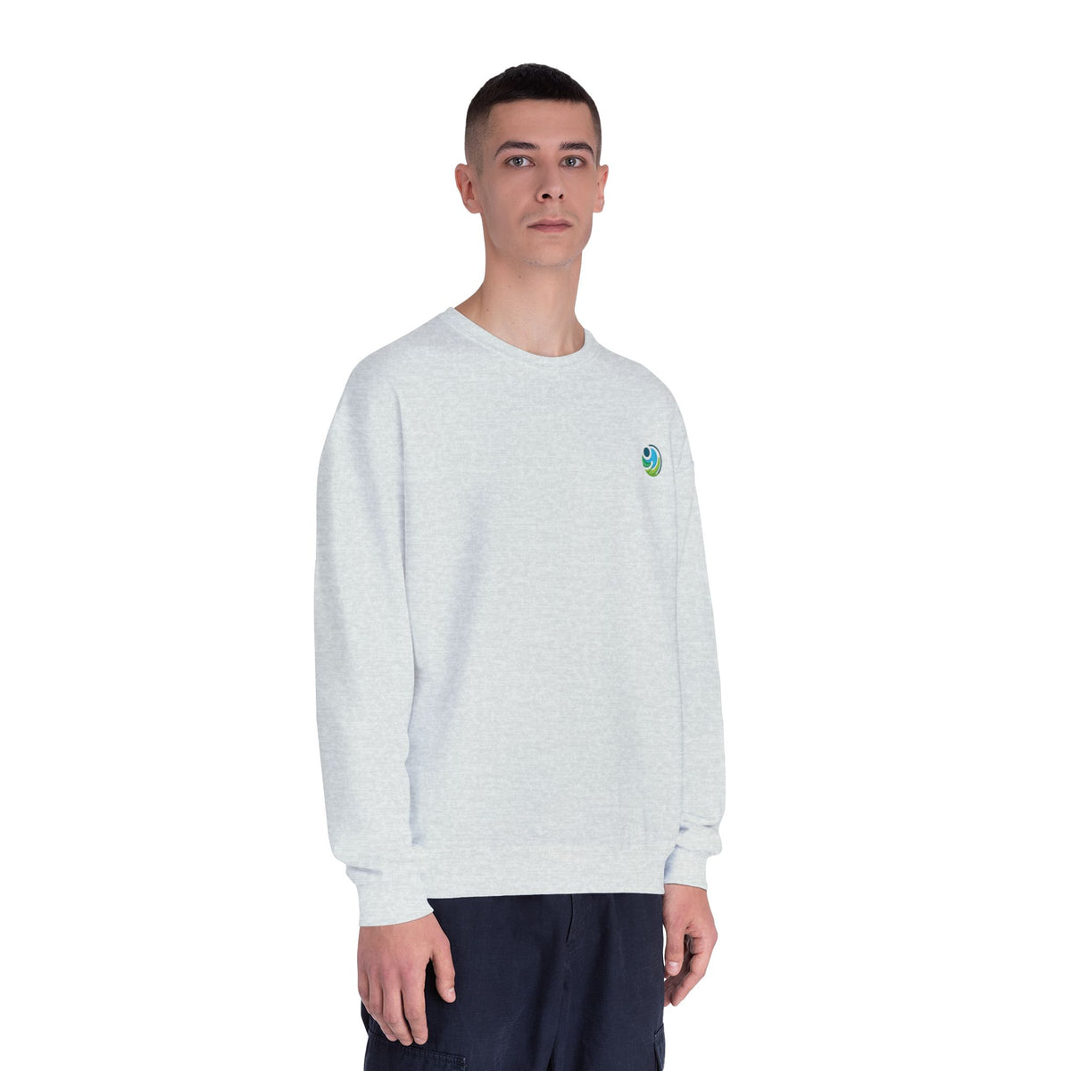 Crewneck Sweatshirt — 'Con amor eterno te he amado'