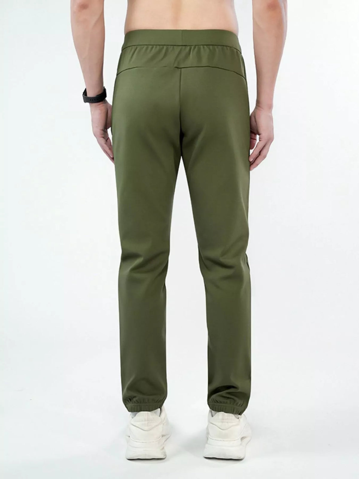 Pantalones elásticos ajustados de talla grande para hombre
