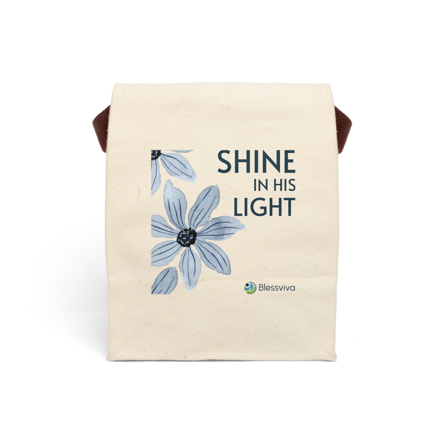 Lunch Bag — "Shine in his light"