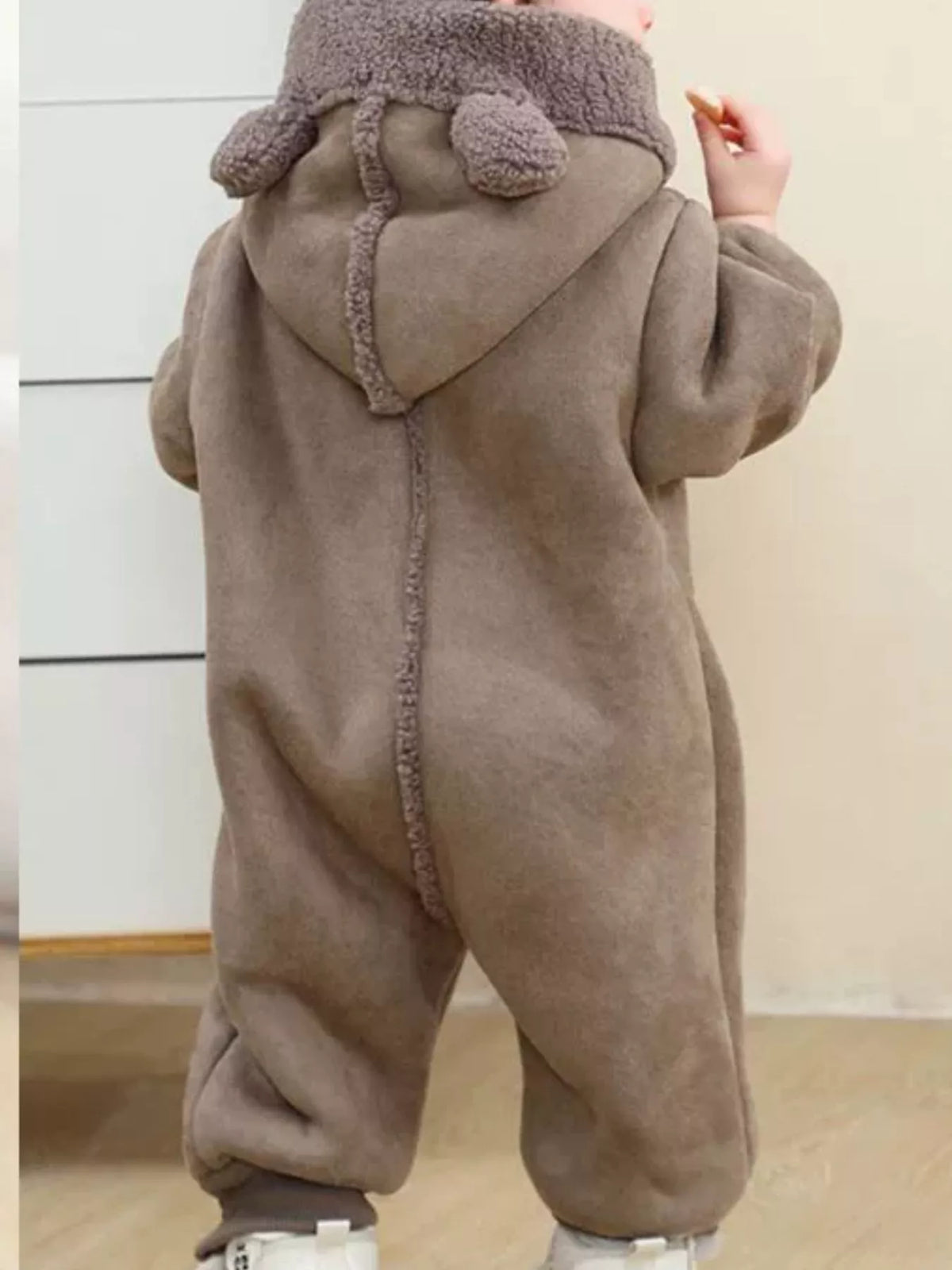 Mono polar con capucha para niños