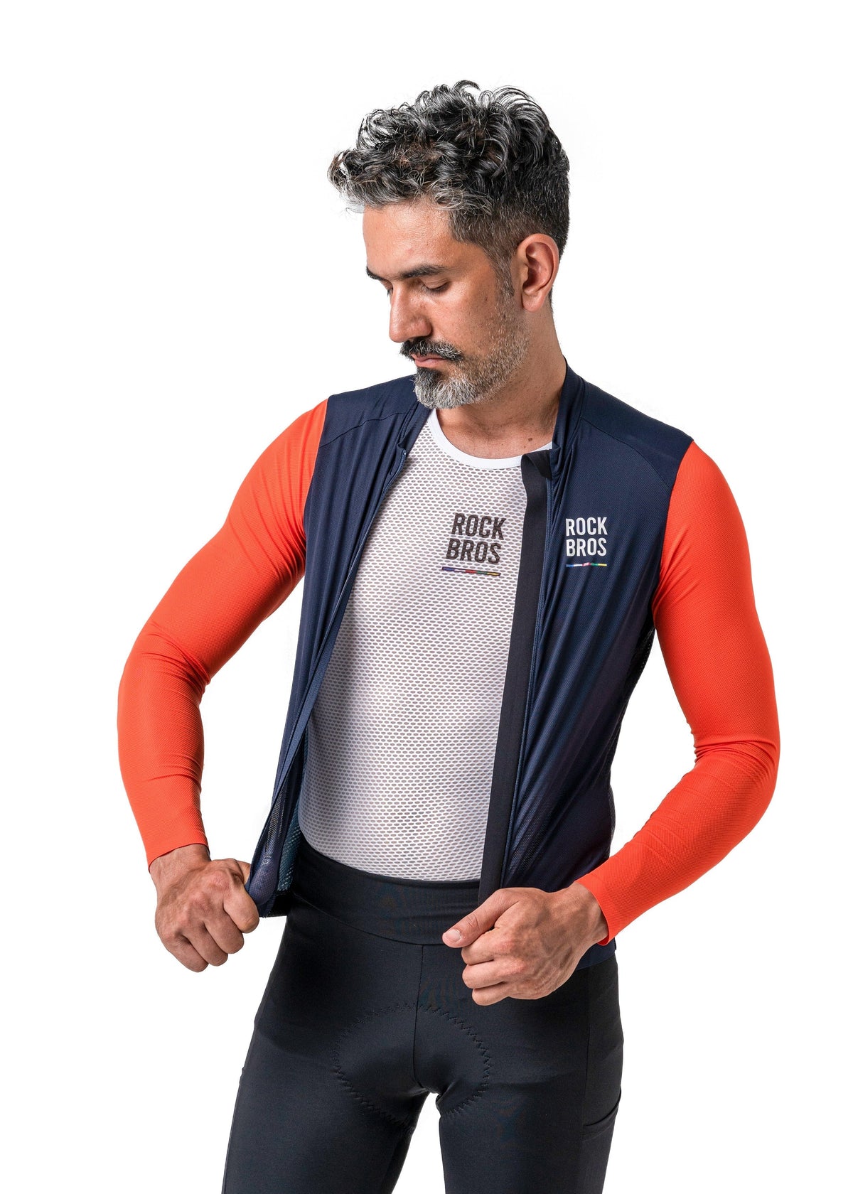 Maillot ciclista de manga larga ROCKBROS Road-to-Sky para hombre