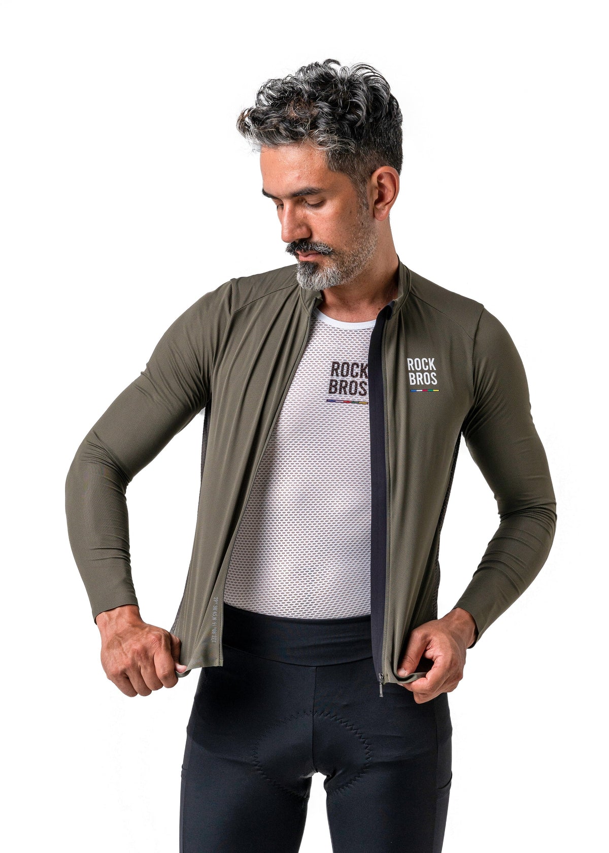Maillot ciclista de manga larga ROCKBROS Road-to-Sky para hombre
