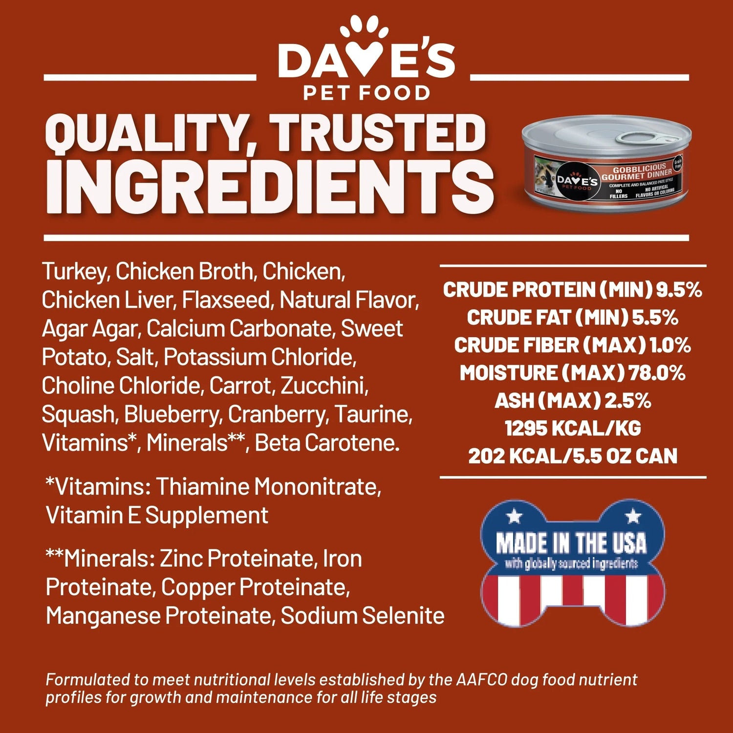 Dave's Cat Naturalmente Delicioso (368g)