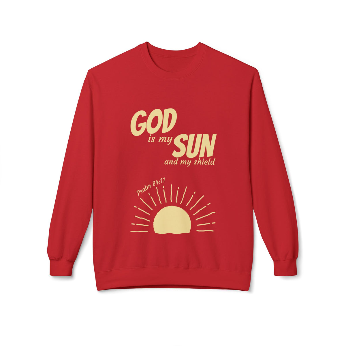 God is my Sun Crewneck Sweatshirt