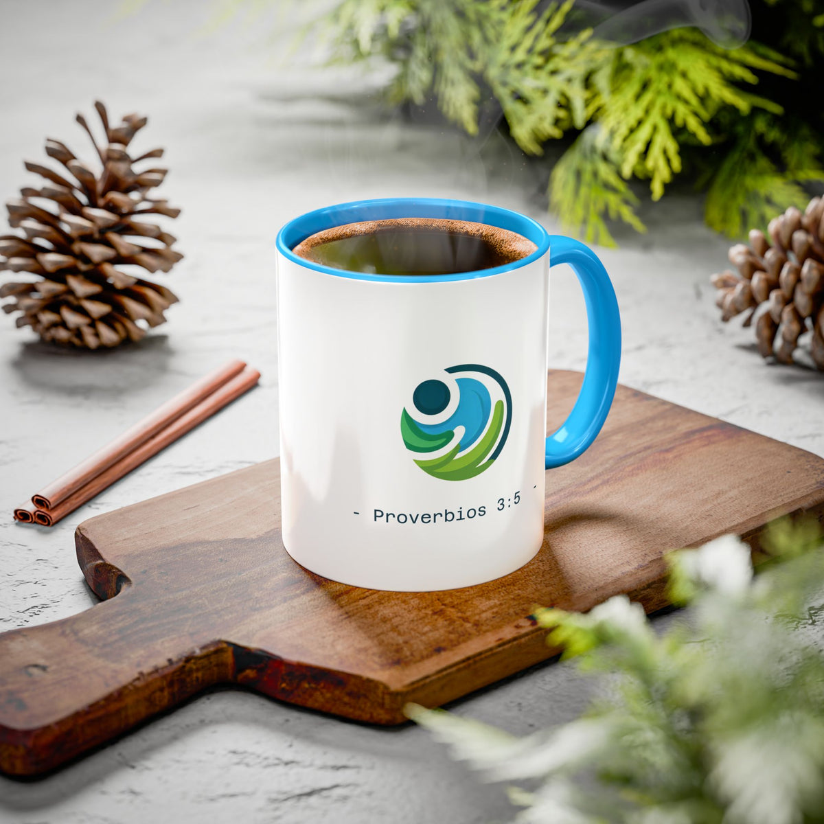 Taza de café Proverbios inspiradores (11 oz/15 oz) — Proverbios 3:5