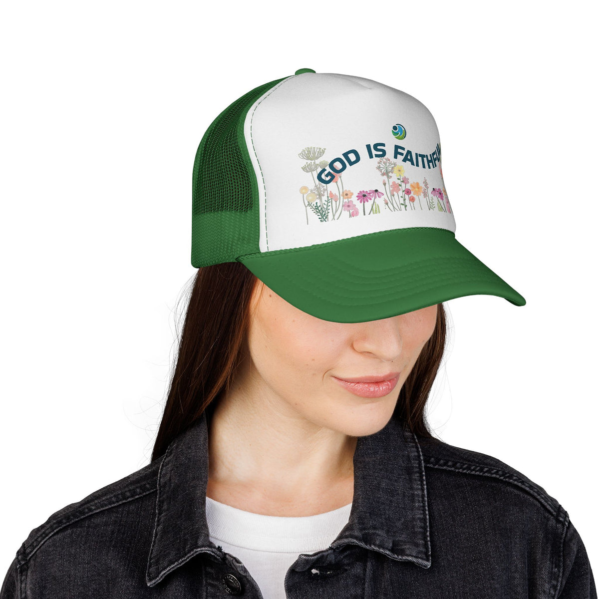 Trucker Cap - "God is Faithful"