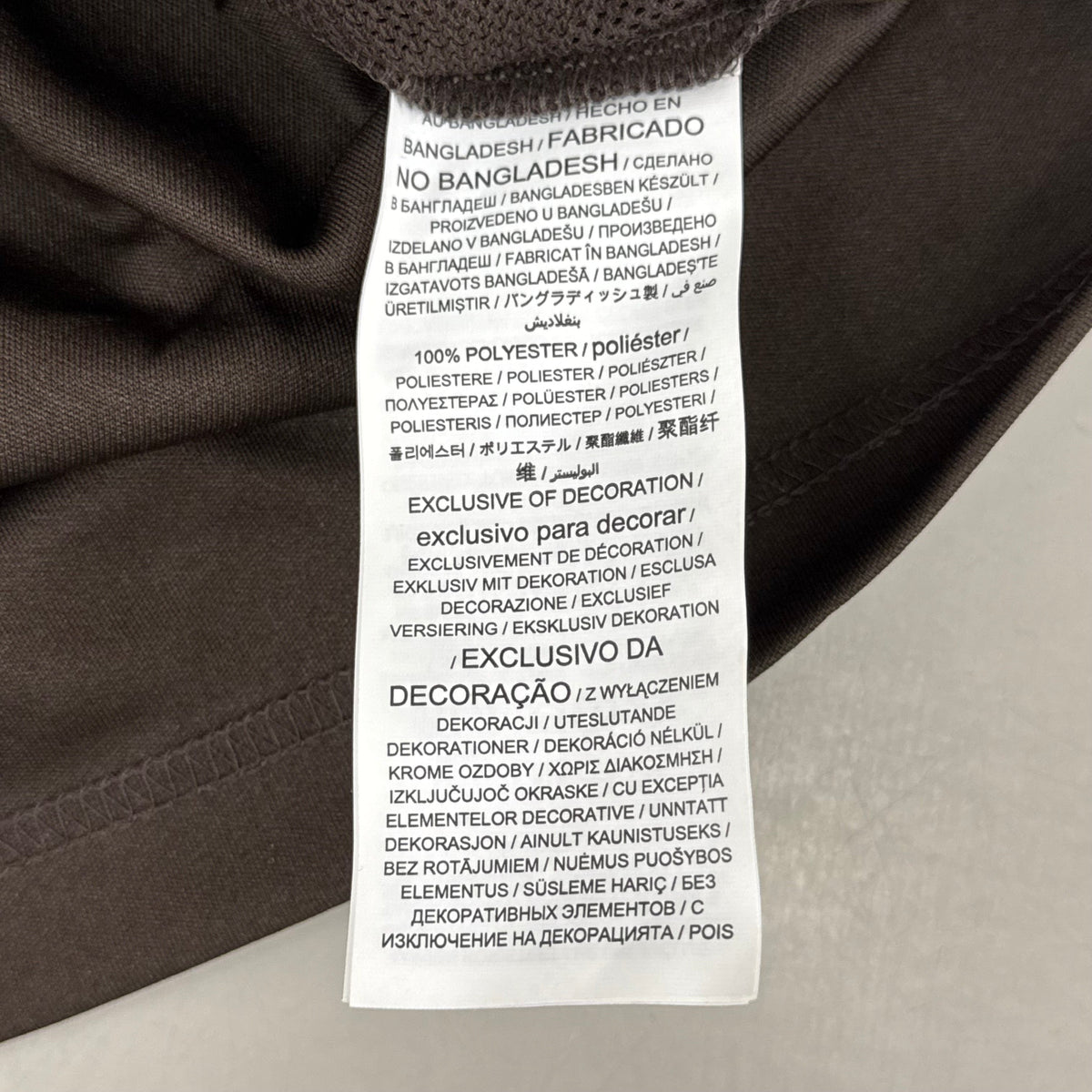 Camiseta NFL Cleveland Browns con cremallera de un cuarto, manga larga, talla M, marrón, 1802969