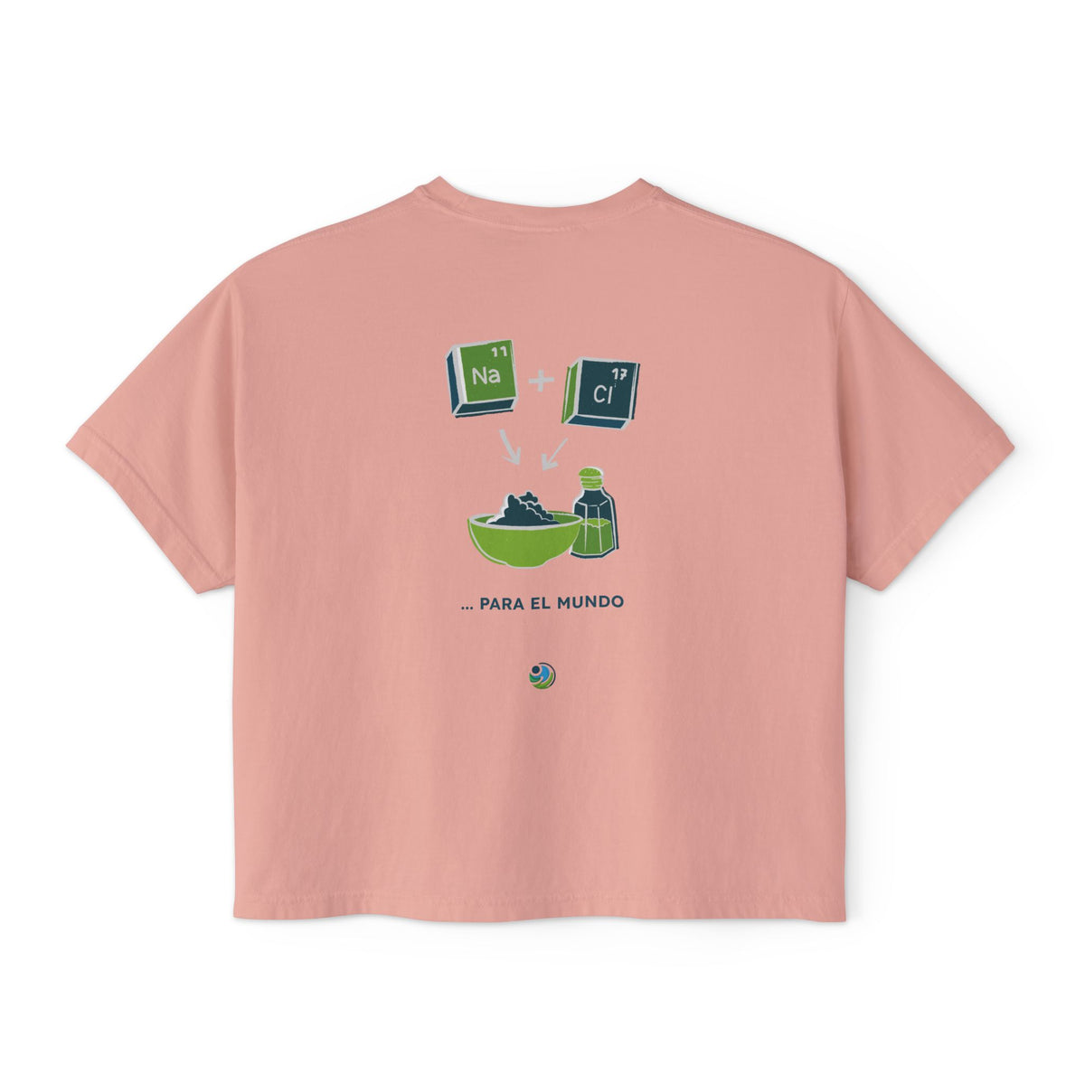 Women's Boxy Tee - 'Sé Luz y Sal'