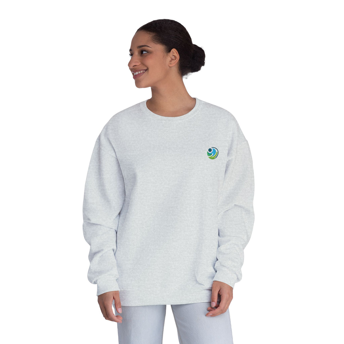 Crewneck Sweatshirt — 'Con amor eterno te he amado'