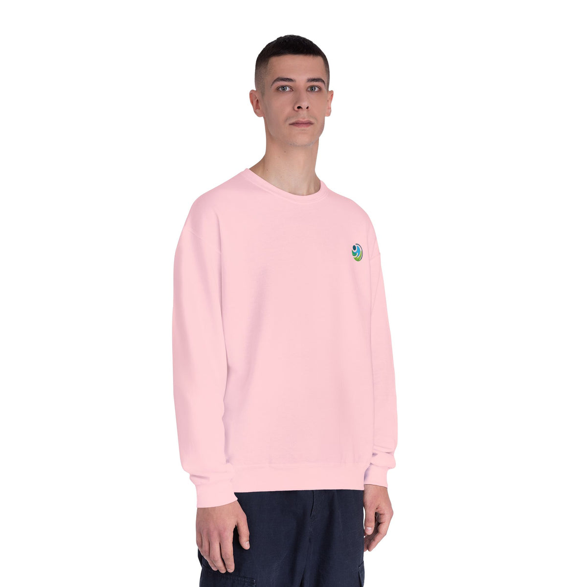 Sudadera con cuello redondo — "Con amor eterno te he amado"