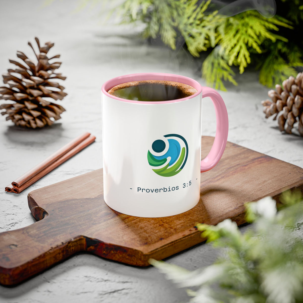 Taza de café Proverbios inspiradores (11 oz/15 oz) — Proverbios 3:5