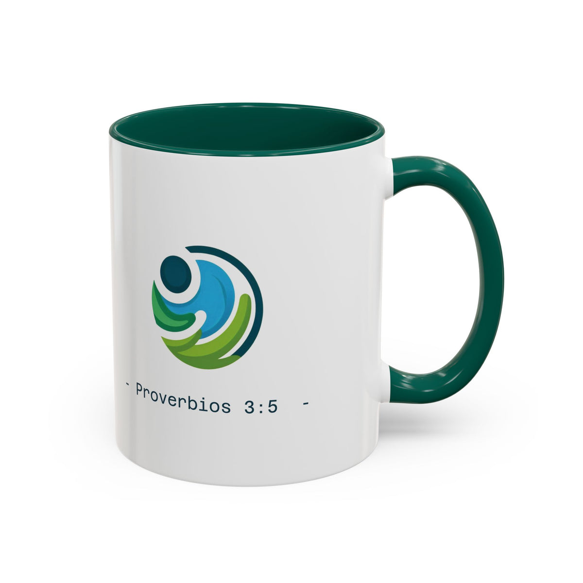 Taza de café Proverbios inspiradores (11 oz/15 oz) — Proverbios 3:5
