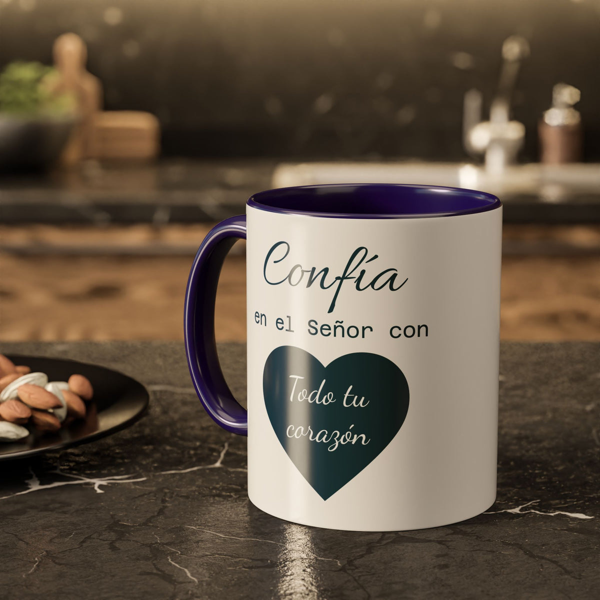 Taza de café Proverbios inspiradores (11 oz/15 oz) — Proverbios 3:5