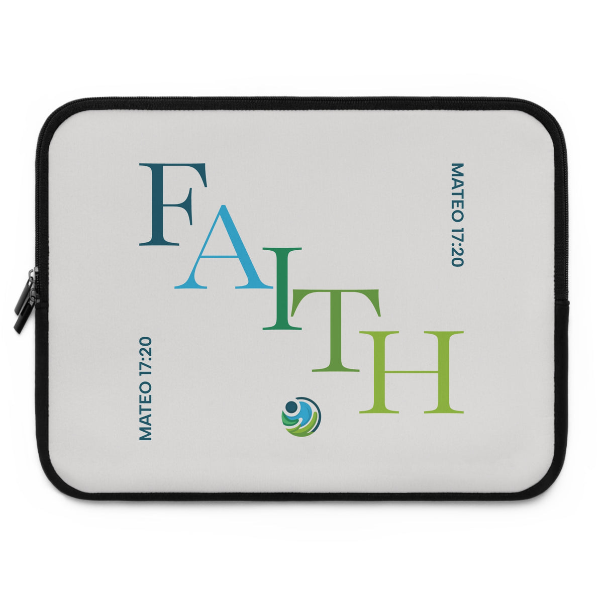Faith Laptop Sleeve — Mateo 17:20