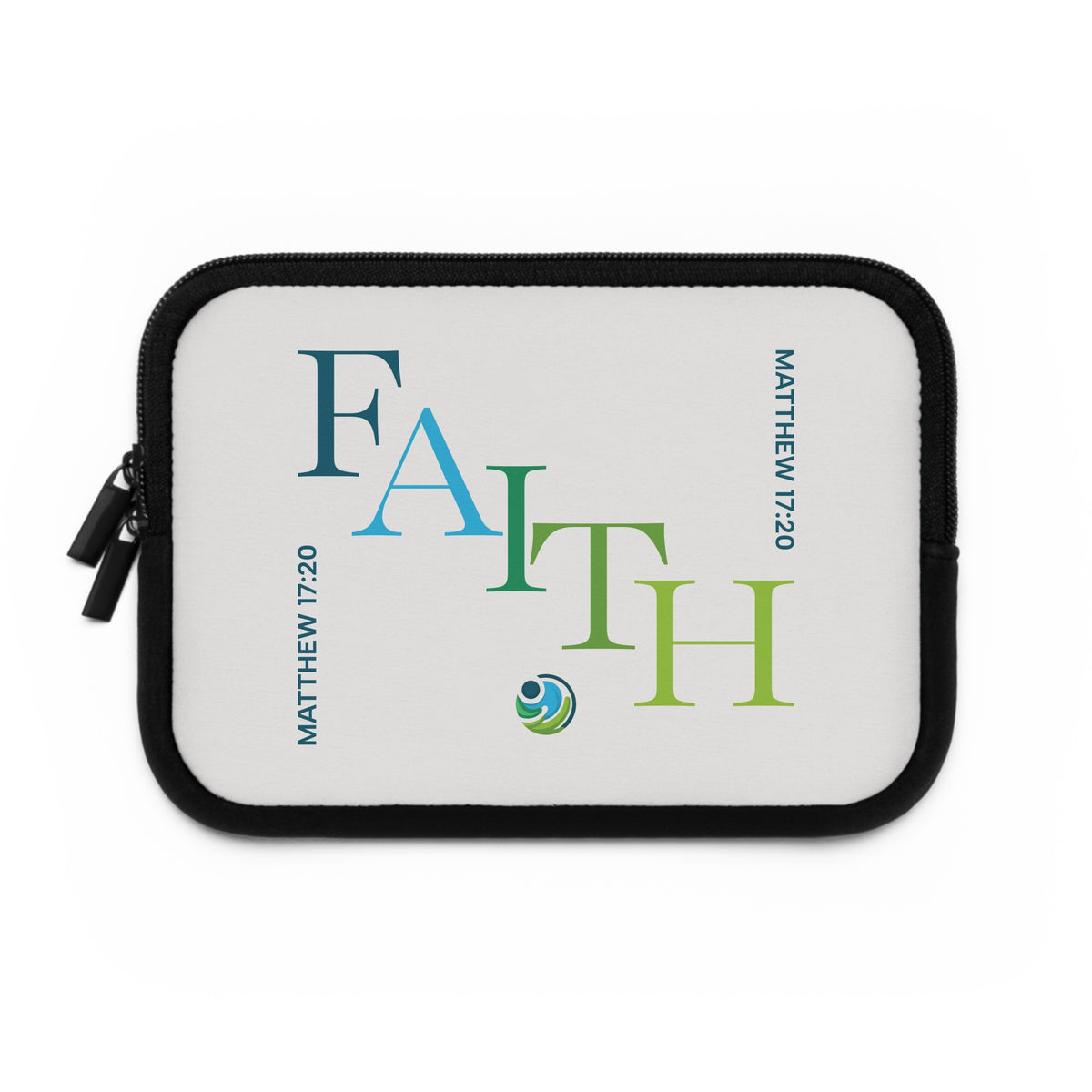 Faith Laptop Sleeve — MATTHEW 17:20